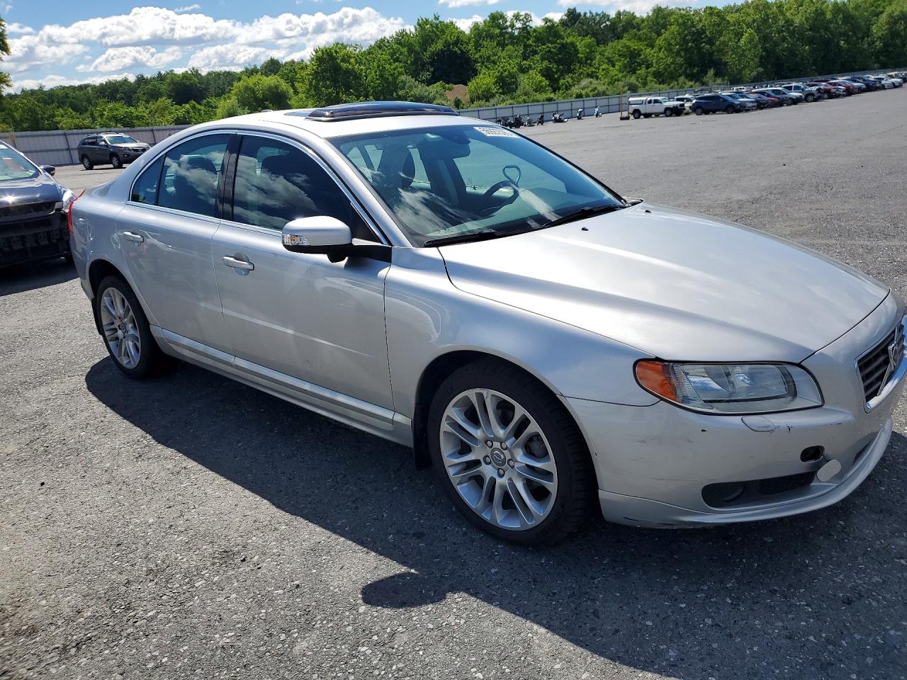 2008 Volvo S80 T6 Turbo Silver vin: YV1AH992181055109
