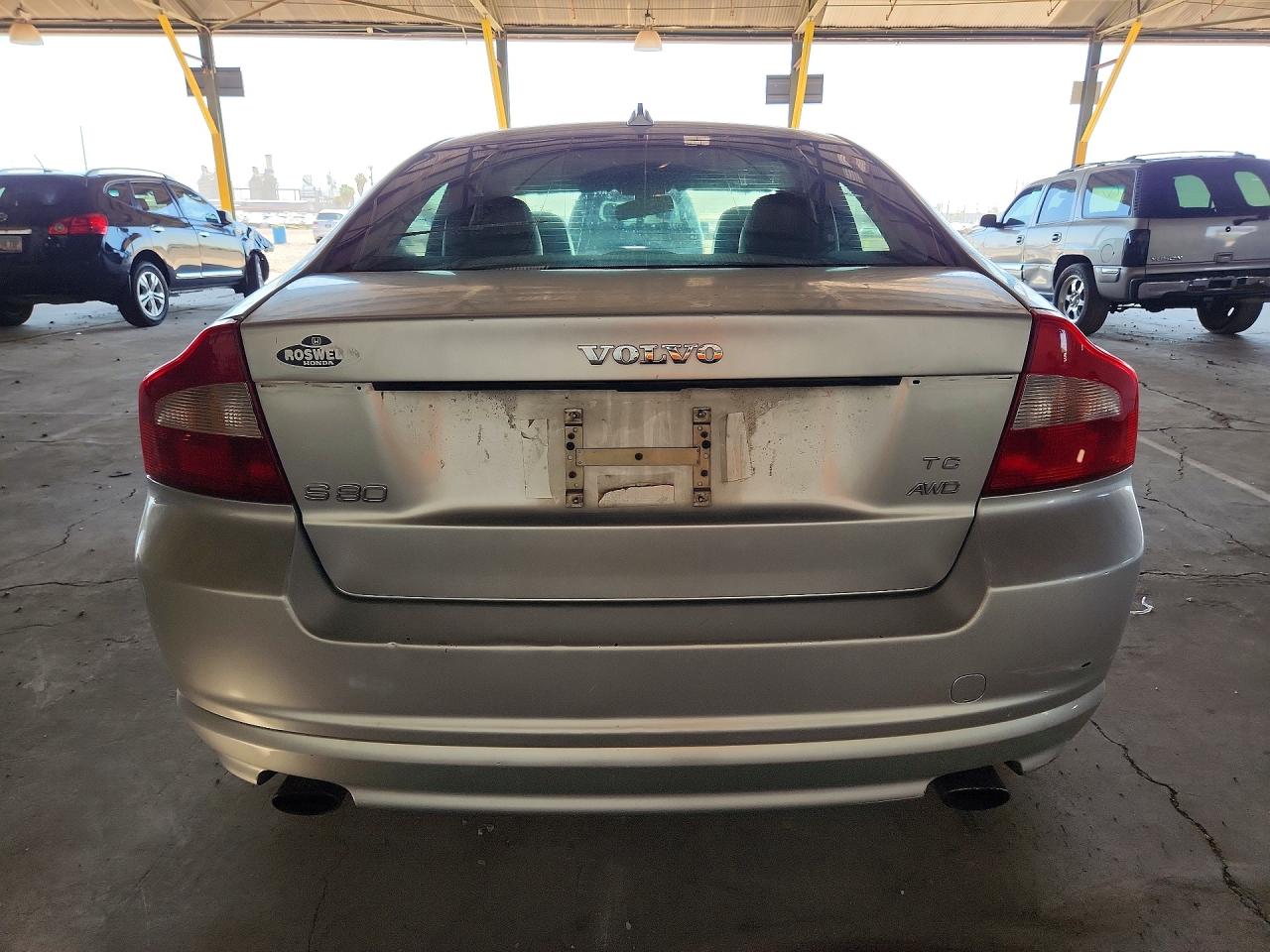 2008 Volvo S80 T6 Turbo Silver vin: YV1AH992281048699