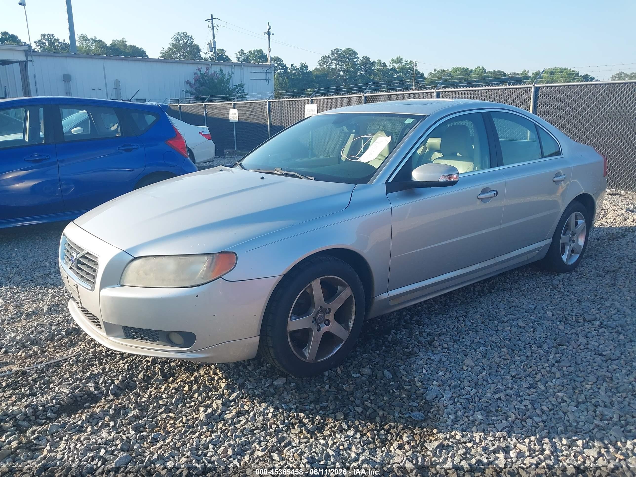 2008 Volvo S80 T6 Gray vin: YV1AH992481052074
