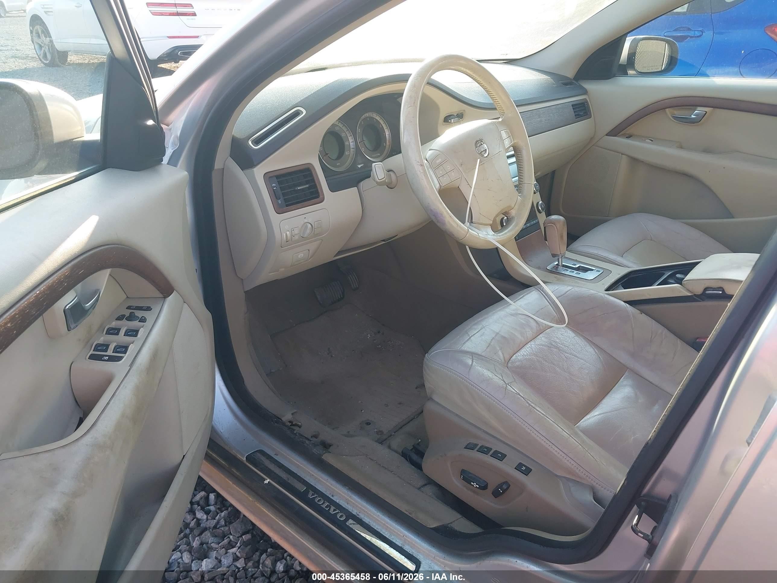 2008 Volvo S80 T6 Gray vin: YV1AH992481052074