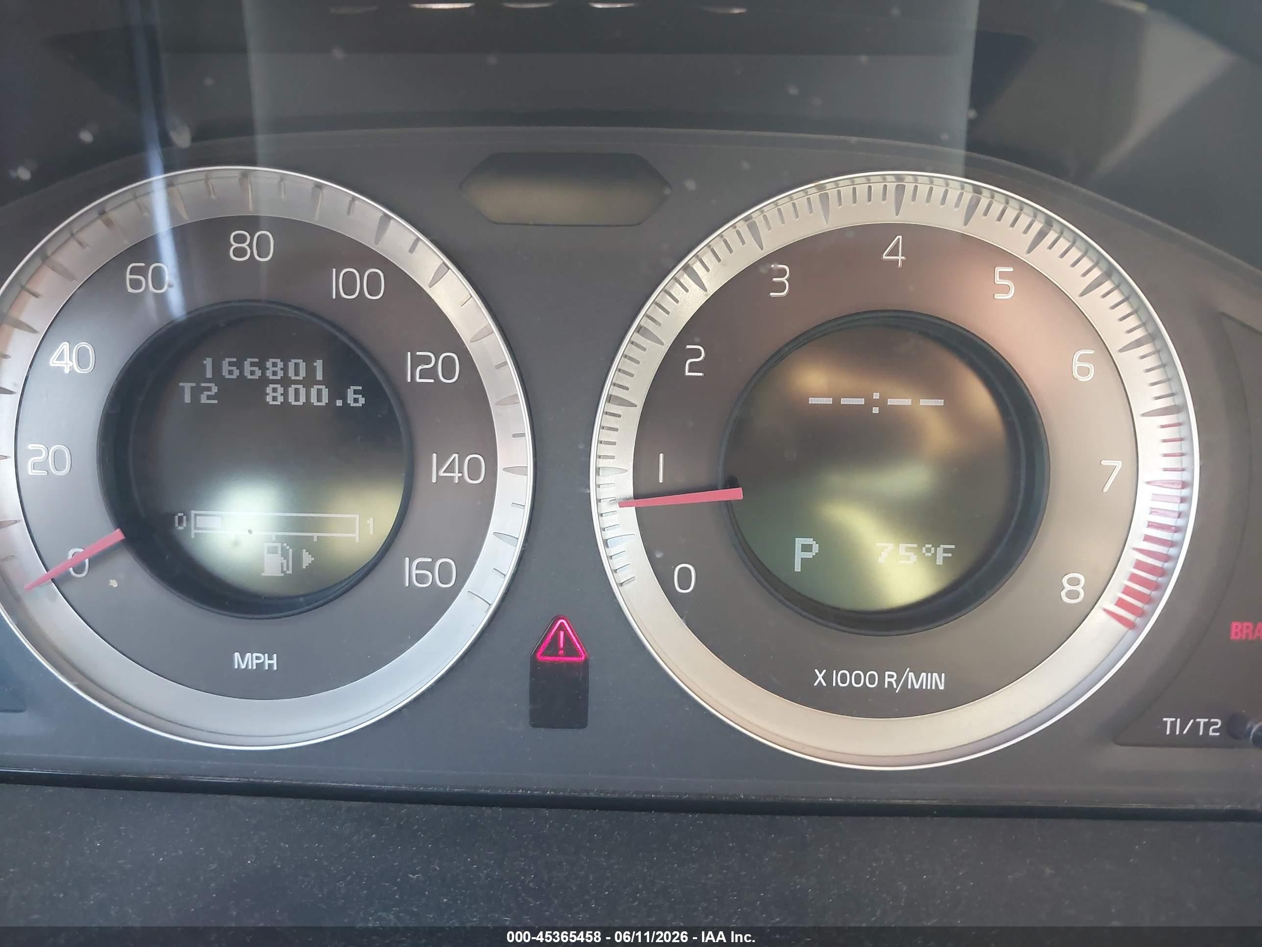2008 Volvo S80 T6 Gray vin: YV1AH992481052074