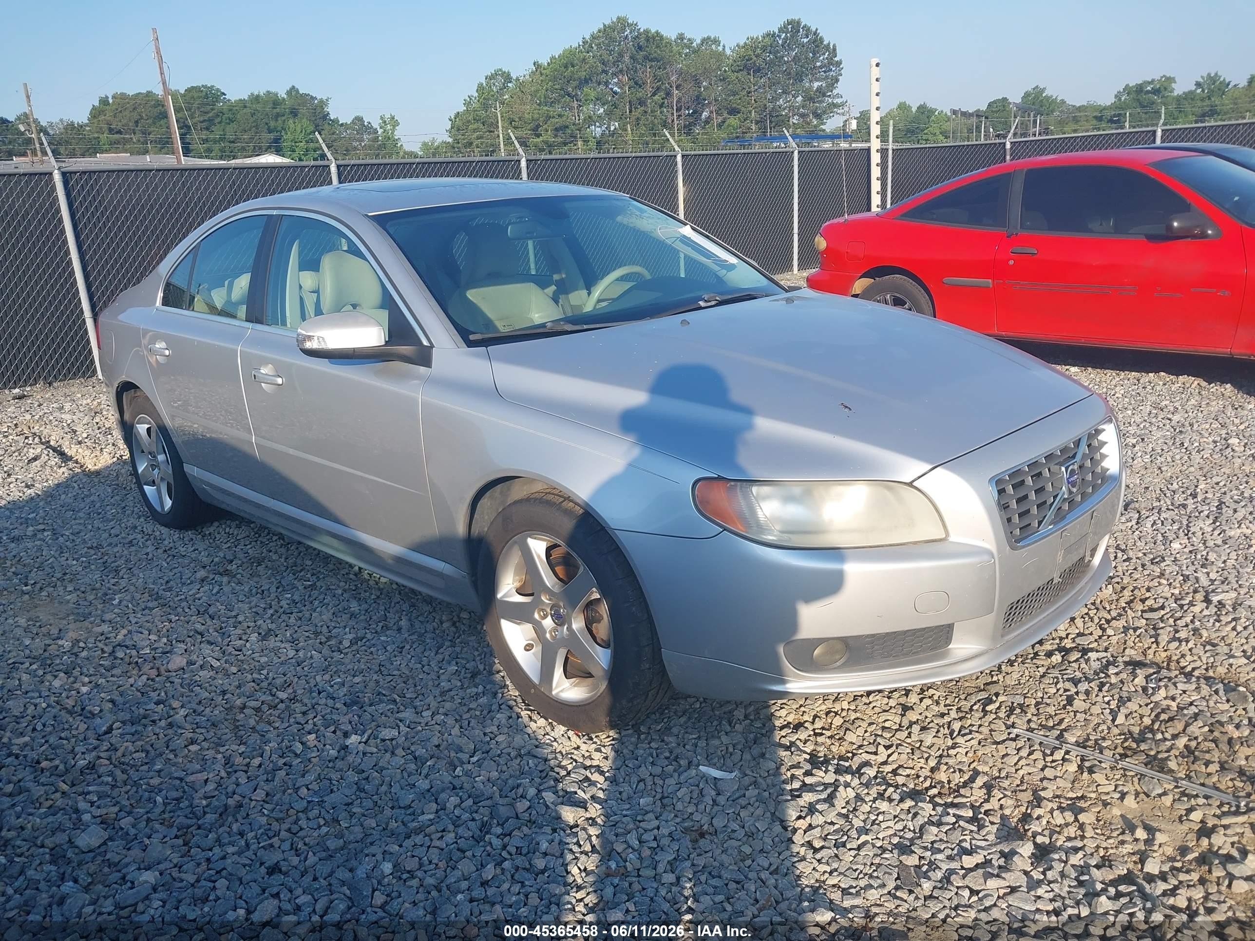 2008 Volvo S80 T6 Gray vin: YV1AH992481052074