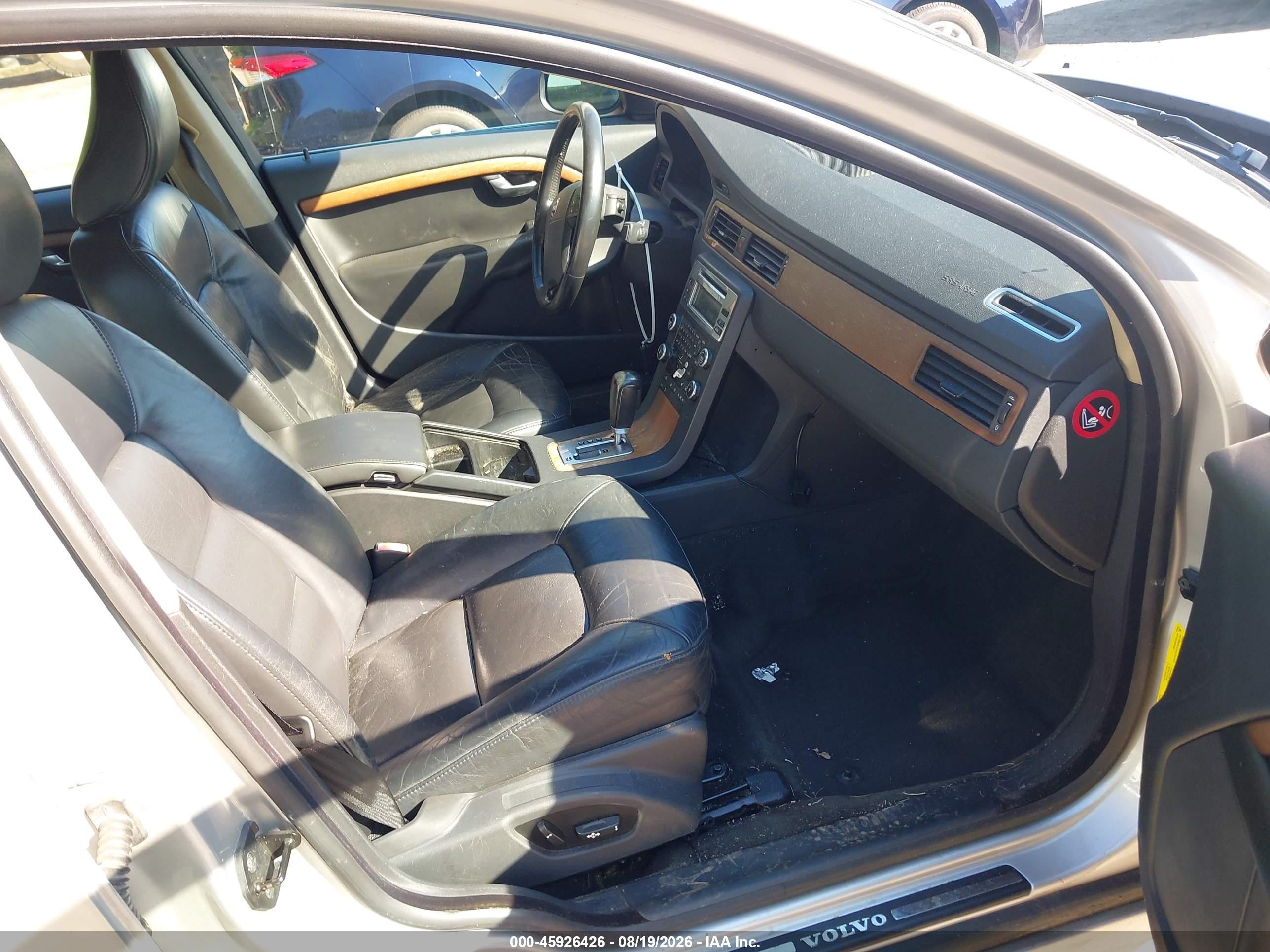 2008 Volvo S80 3.0l Turbo Silver vin: YV1AH992481069246