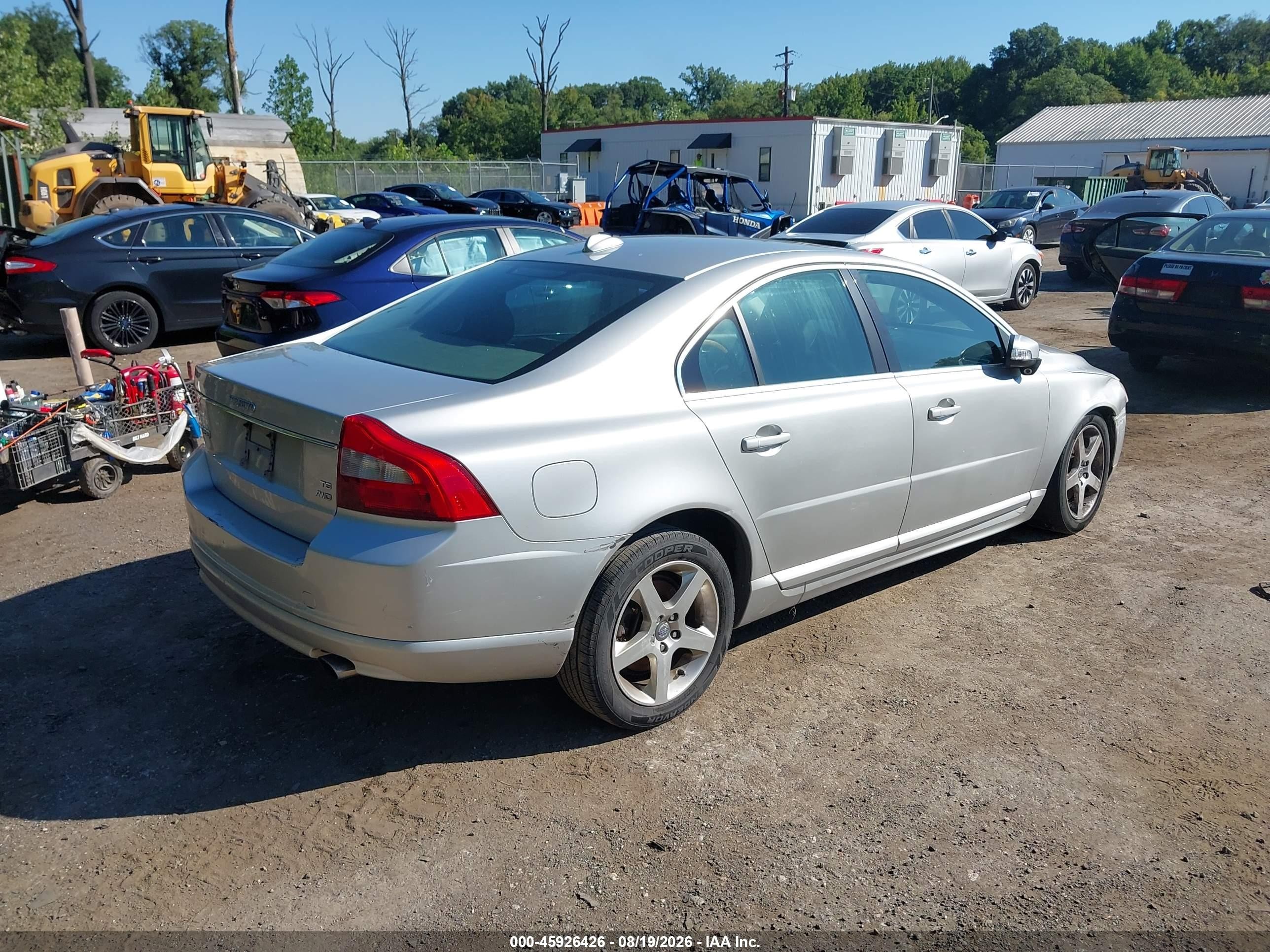 2008 Volvo S80 3.0l Turbo Silver vin: YV1AH992481069246