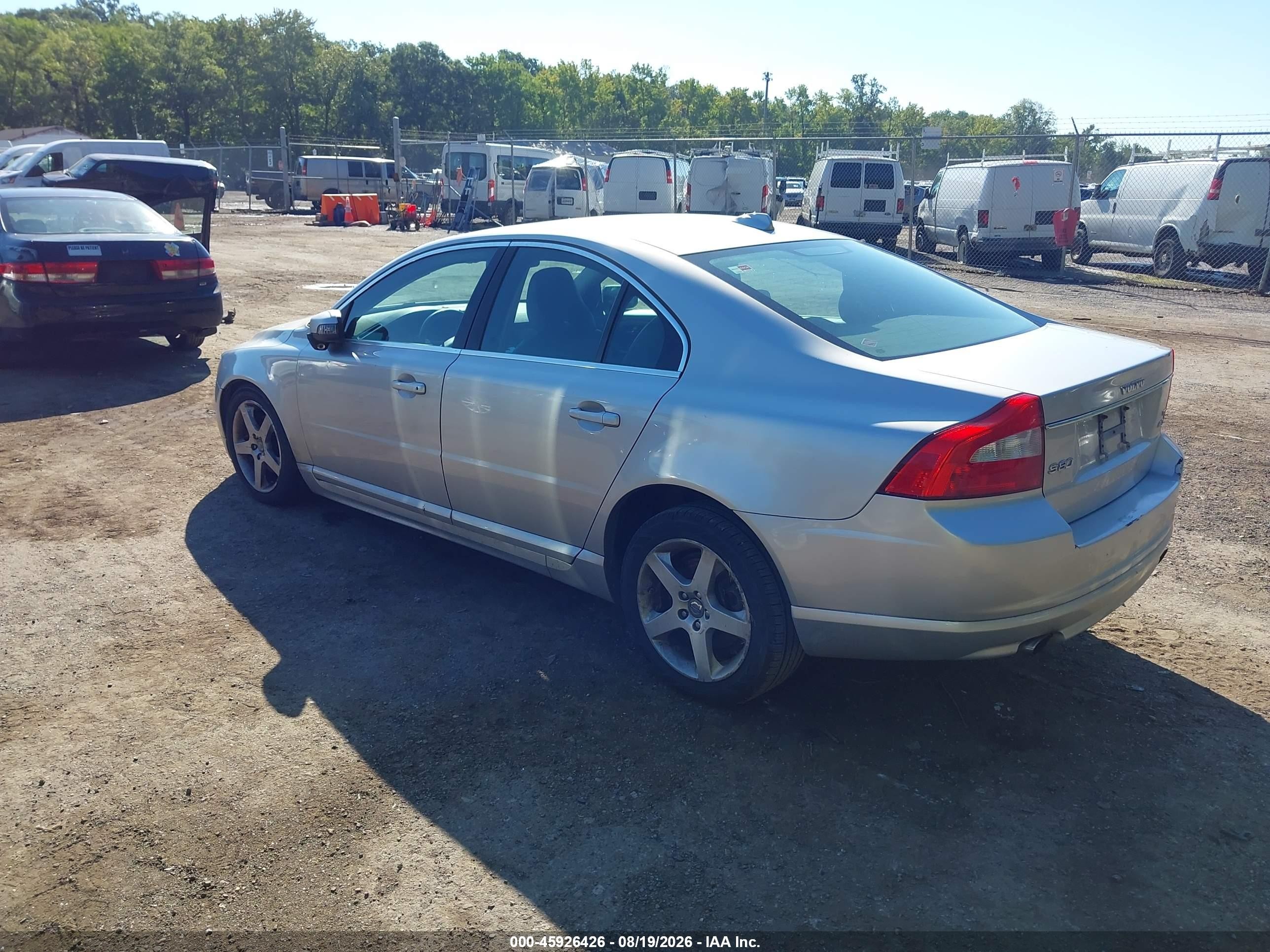2008 Volvo S80 3.0l Turbo Silver vin: YV1AH992481069246