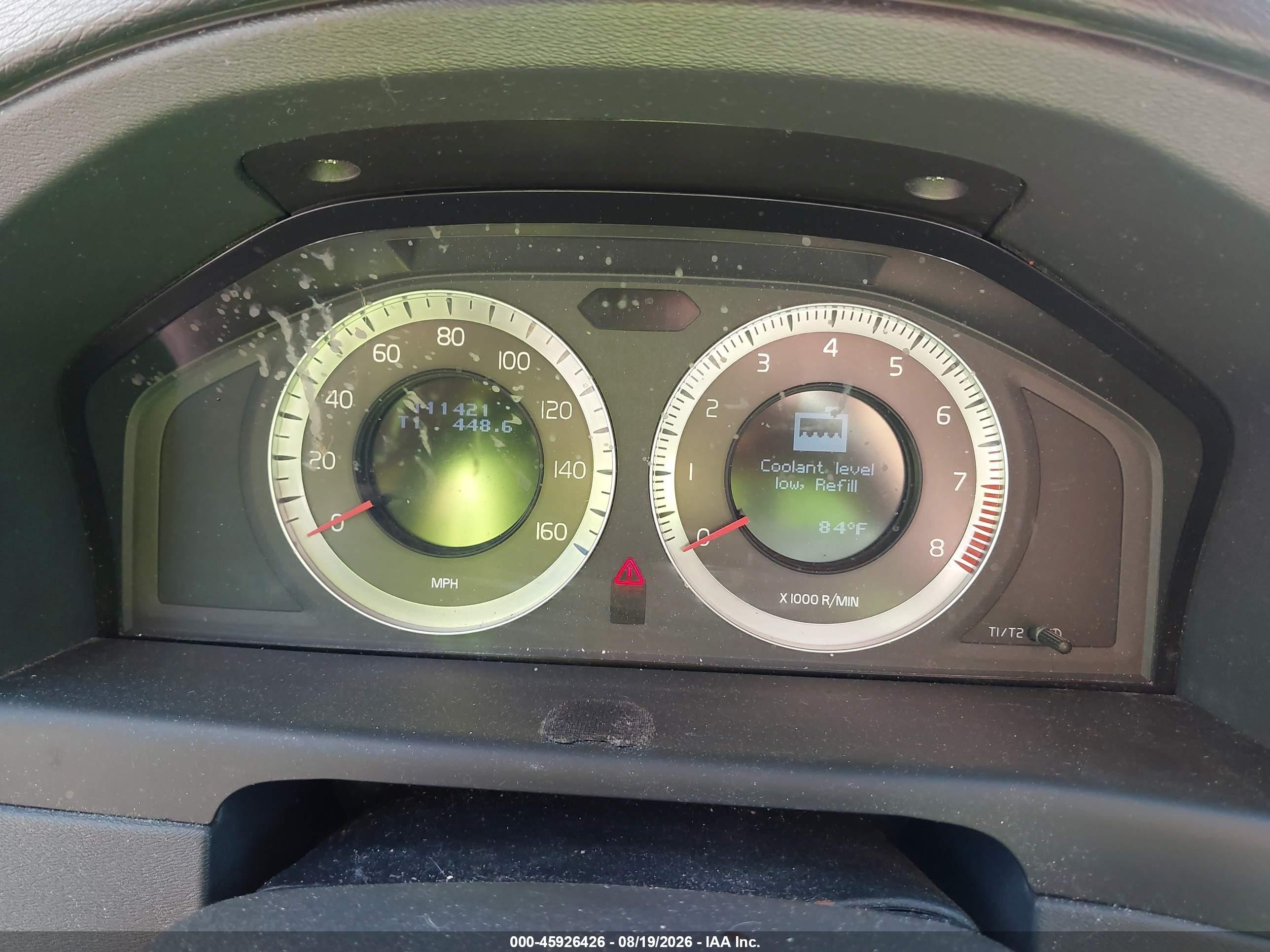 2008 Volvo S80 3.0l Turbo Silver vin: YV1AH992481069246