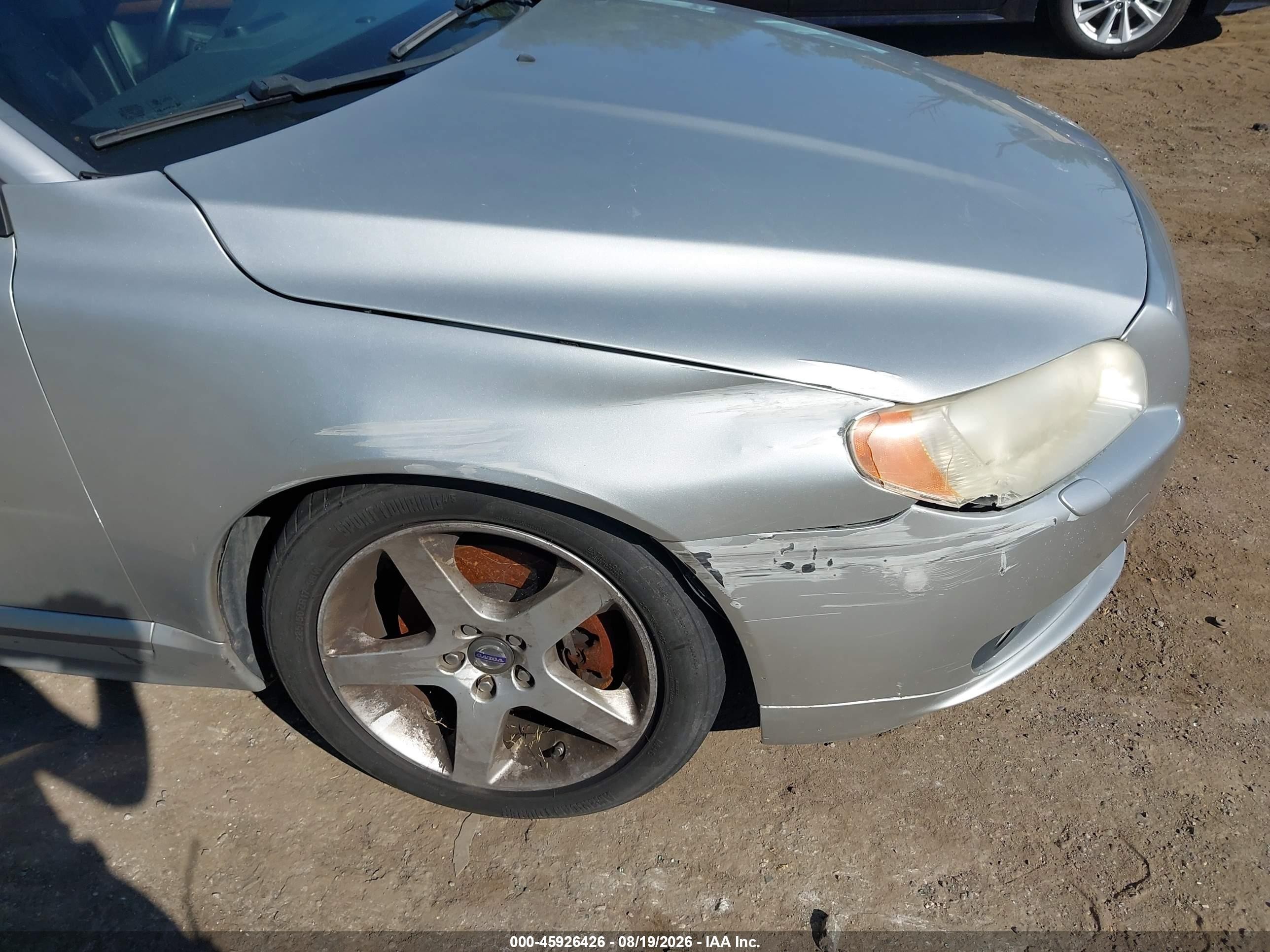 2008 Volvo S80 3.0l Turbo Silver vin: YV1AH992481069246