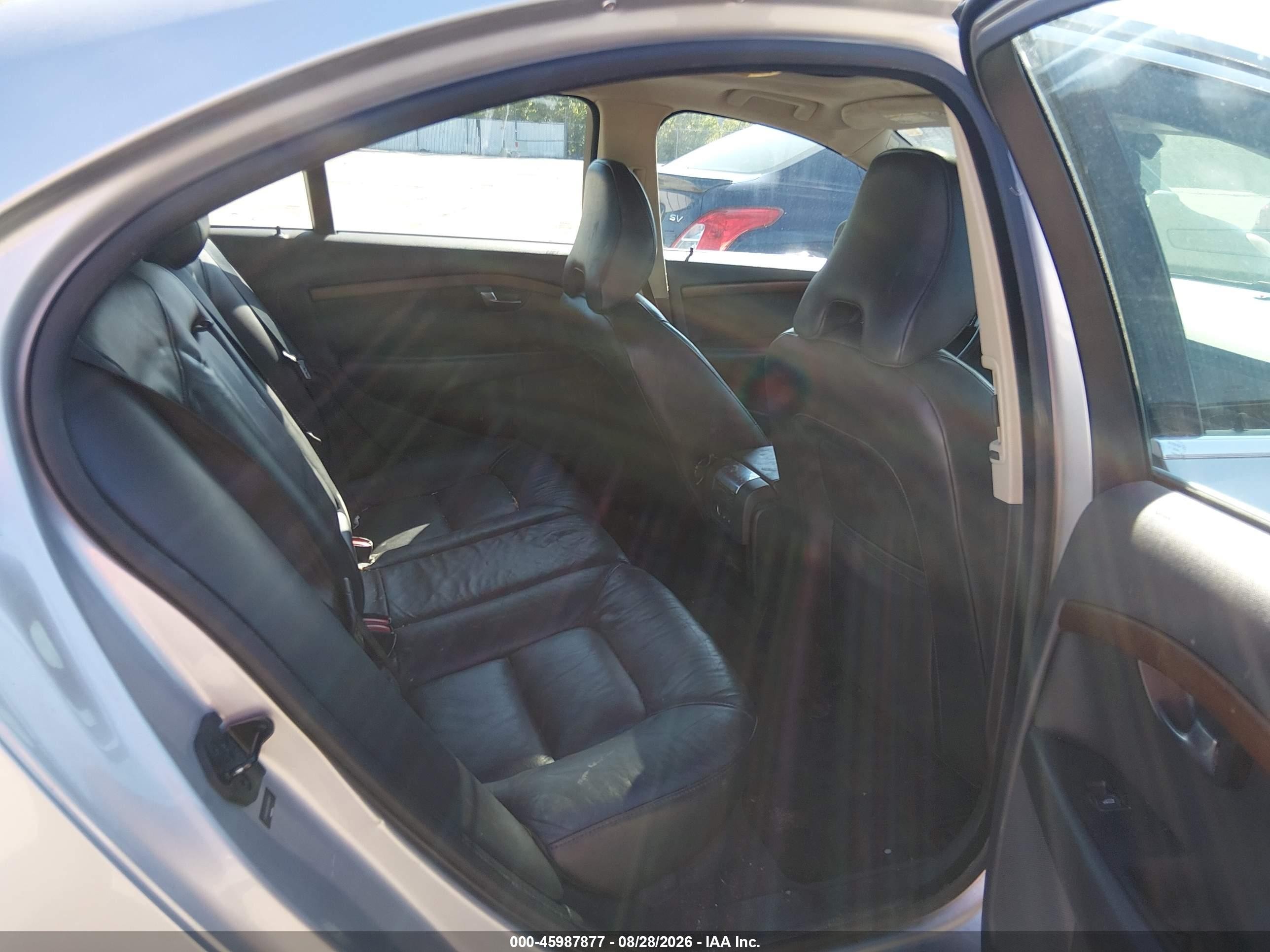 2008 Volvo S80 T6 Silver vin: YV1AH992581056747