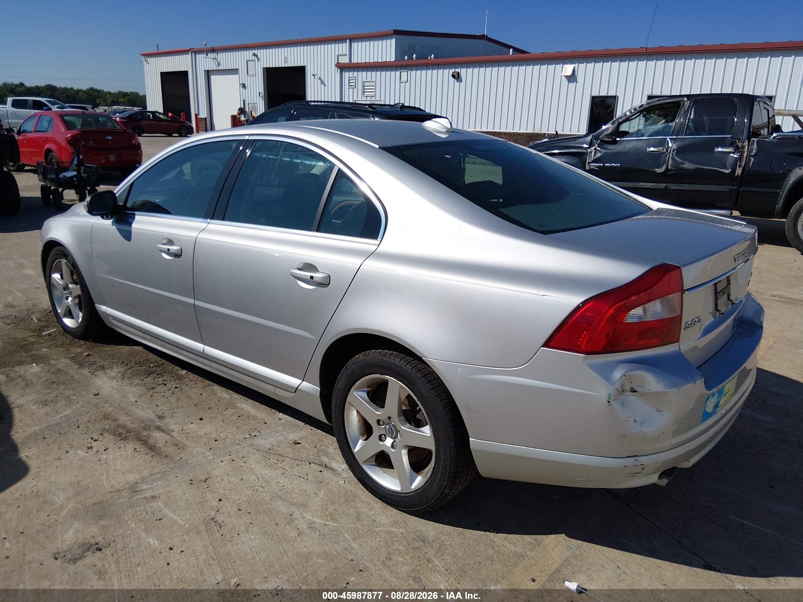 2008 Volvo S80 T6 Silver vin: YV1AH992581056747