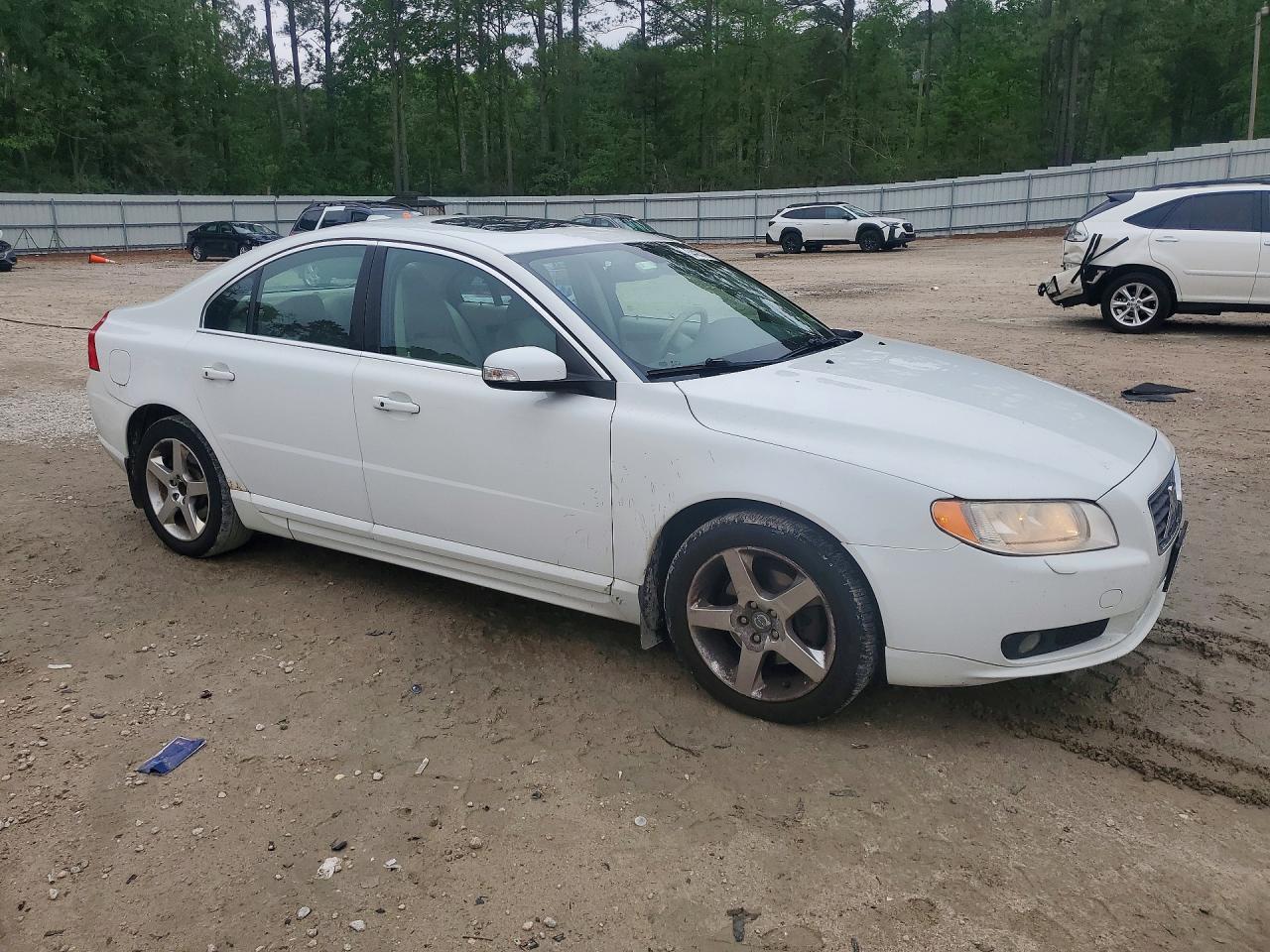 2008 Volvo S80 T6 Turbo Белый vin: YV1AH992781061562