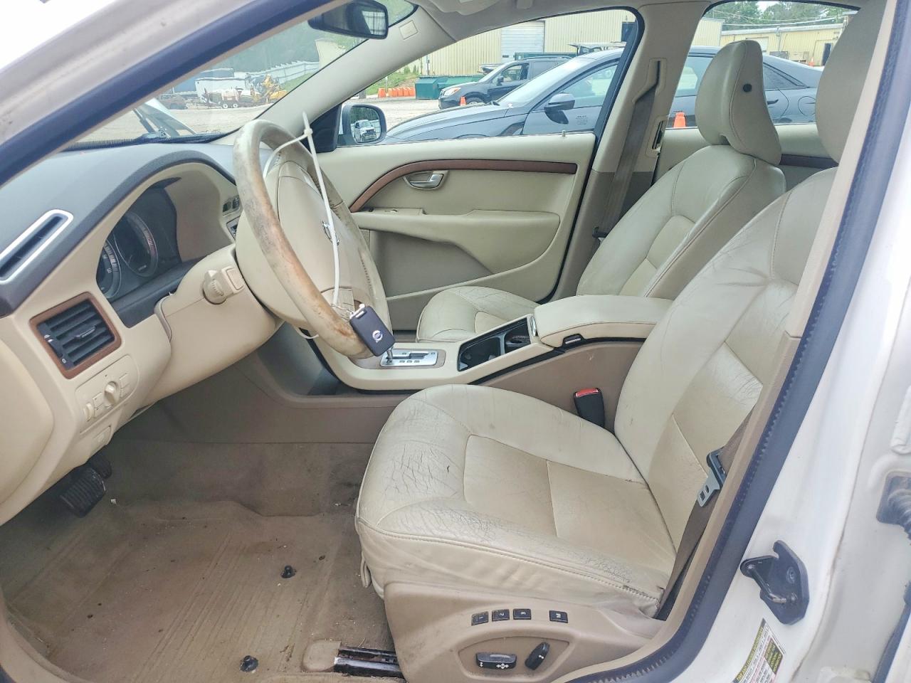 2008 Volvo S80 T6 Turbo Белый vin: YV1AH992781061562