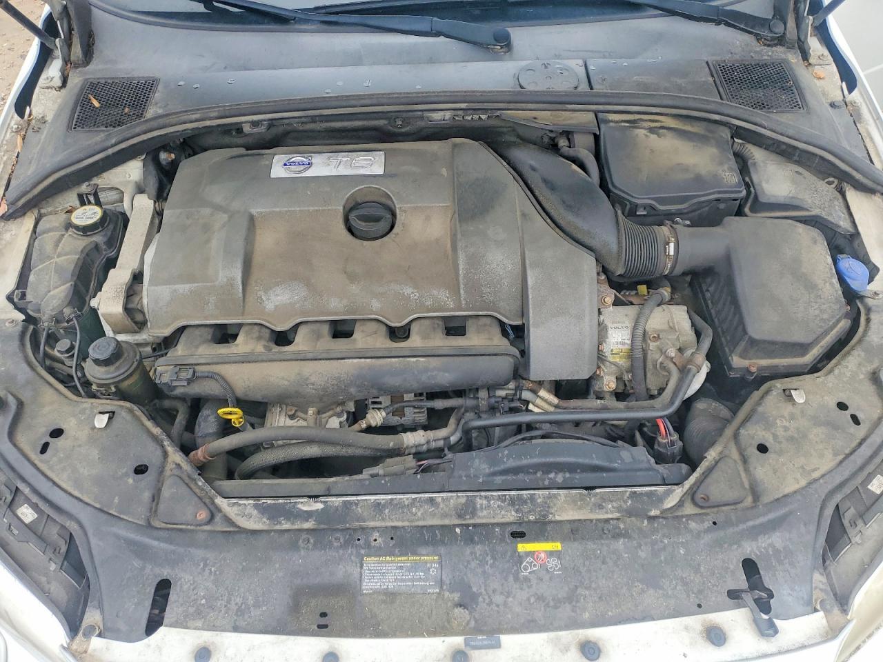 2008 Volvo S80 T6 Turbo Белый vin: YV1AH992781061562