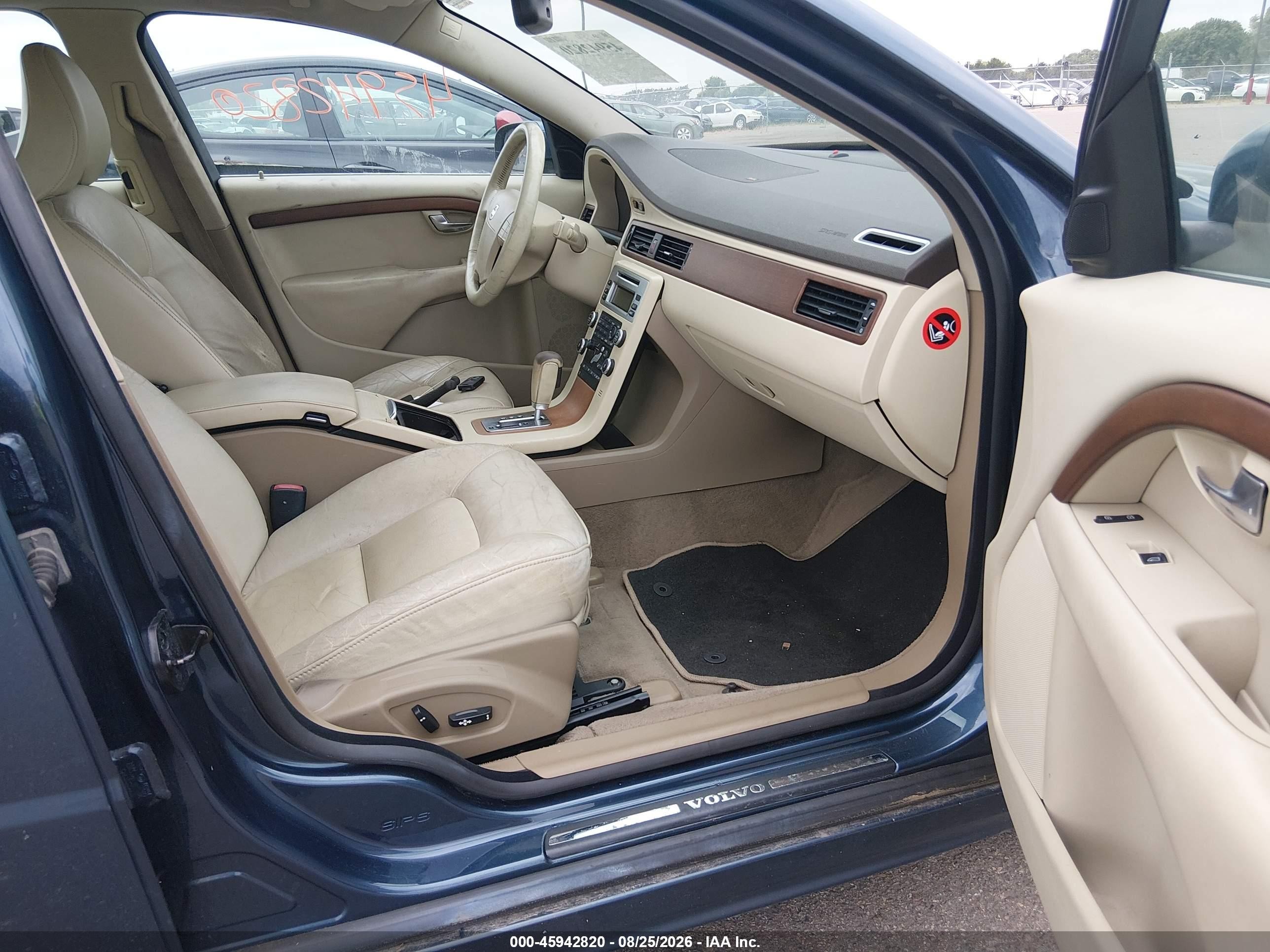 2008 Volvo S80 3.0l Turbo Gray vin: YV1AH992X81048319