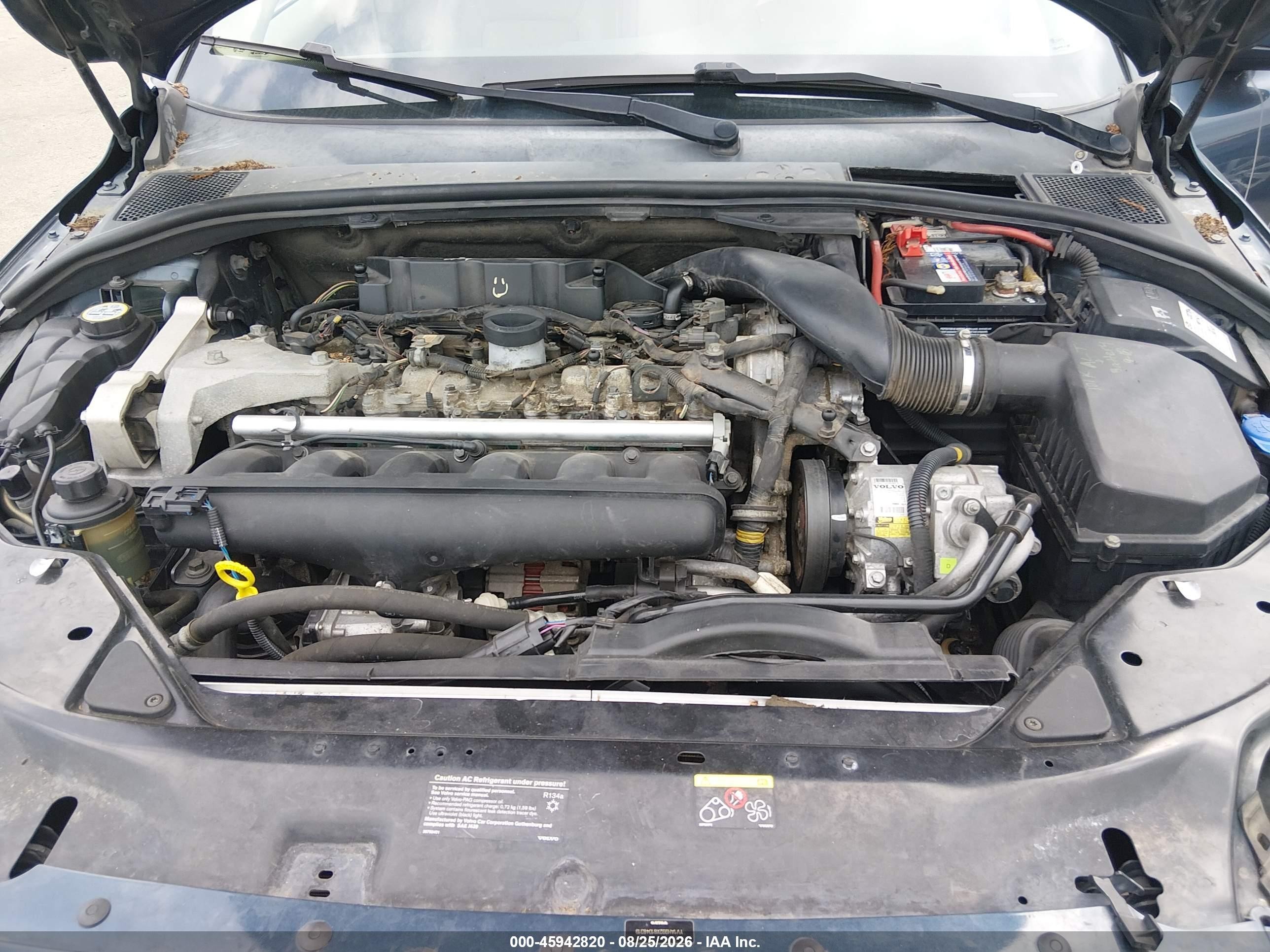 2008 Volvo S80 3.0l Turbo Gray vin: YV1AH992X81048319