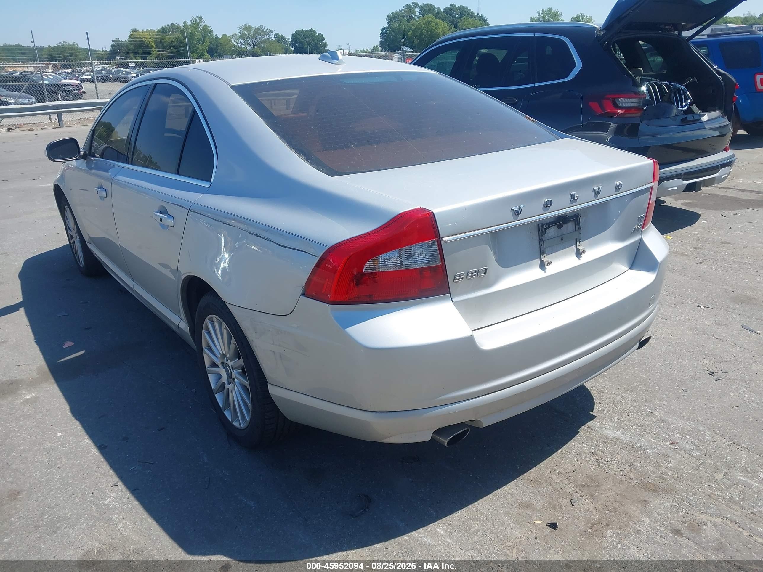 2008 Volvo S80 3.0l Turbo Серебряный vin: YV1AH992X81048725