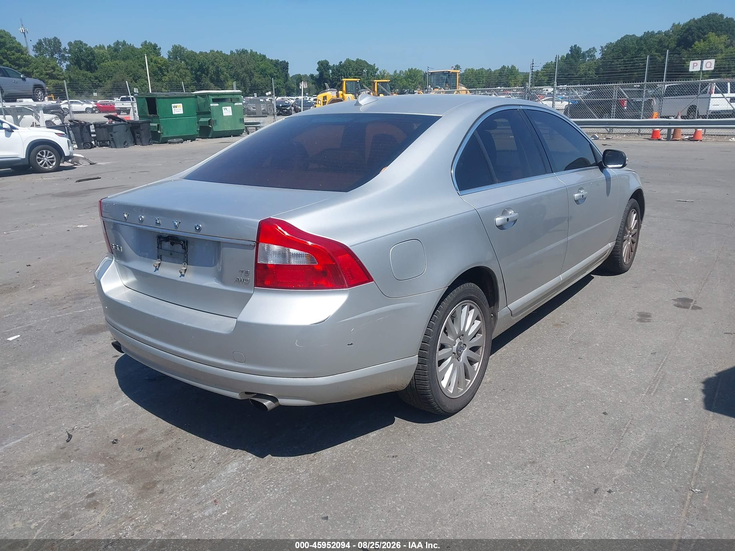 2008 Volvo S80 3.0l Turbo Серебряный vin: YV1AH992X81048725