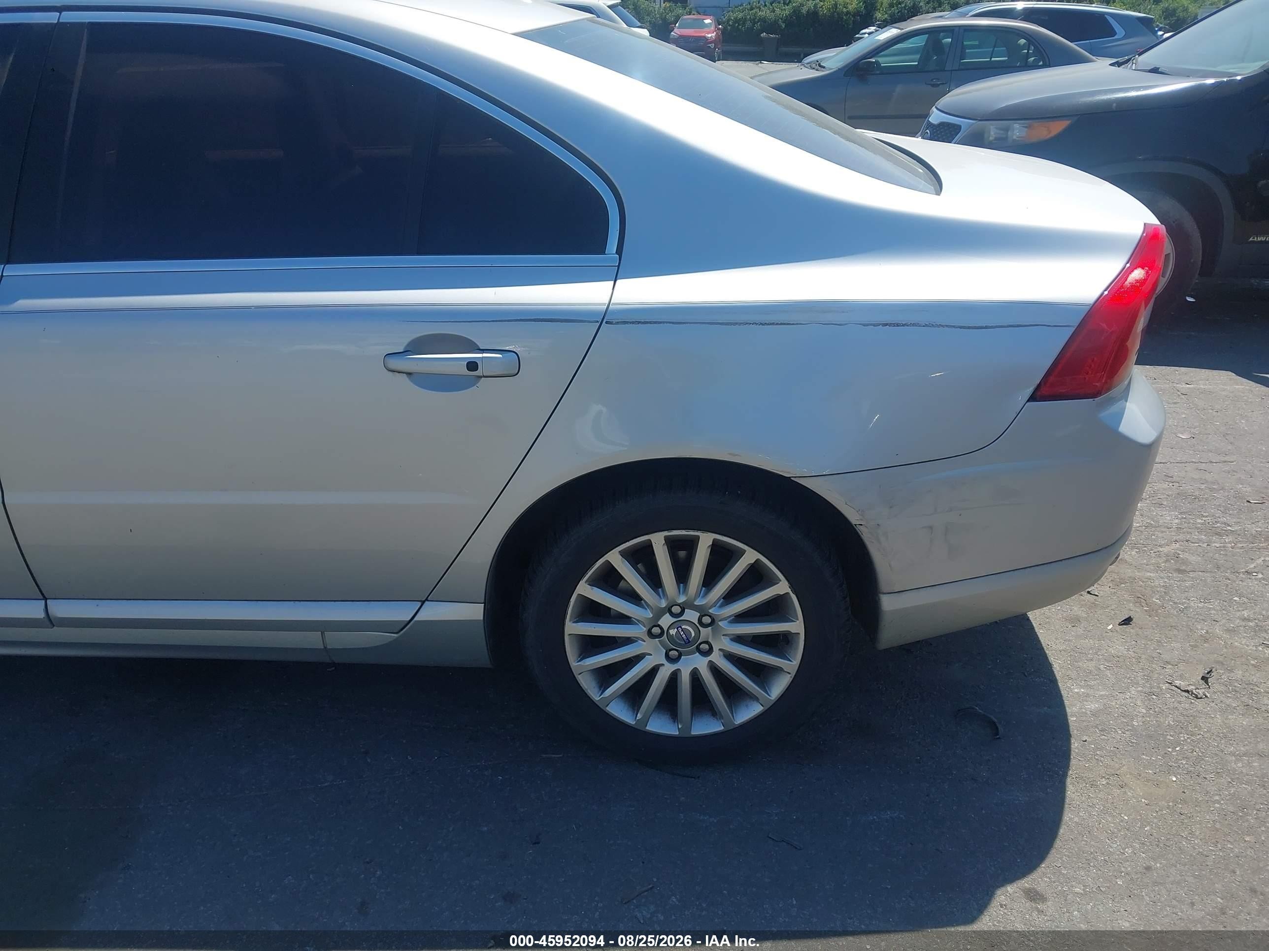 2008 Volvo S80 3.0l Turbo Серебряный vin: YV1AH992X81048725