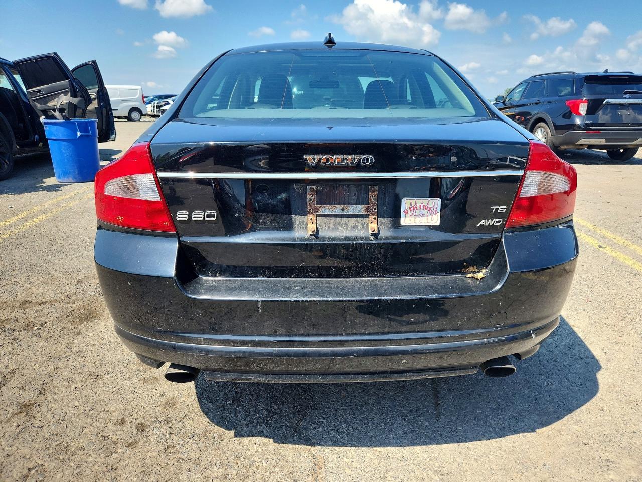 2008 Volv S80 Black vin: YV1AH992X81055402