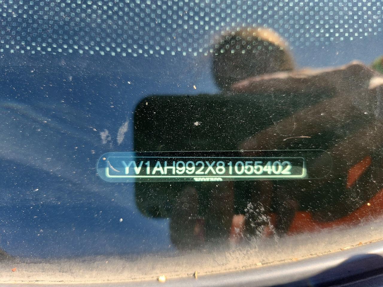 2008 Volv S80 Black vin: YV1AH992X81055402