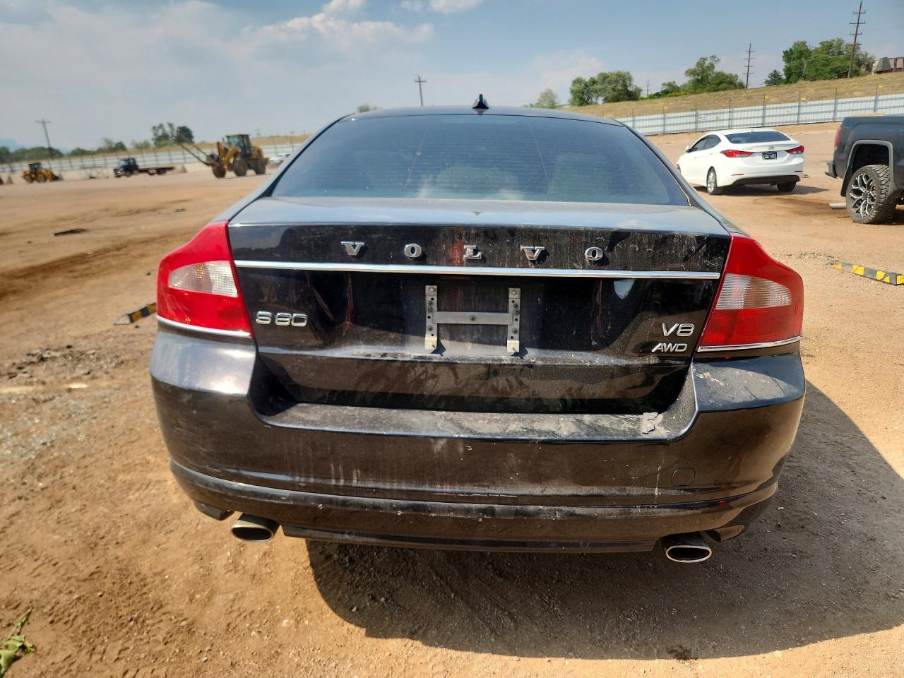2009 Volvo S80 V8 Black vin: YV1AR852191101536