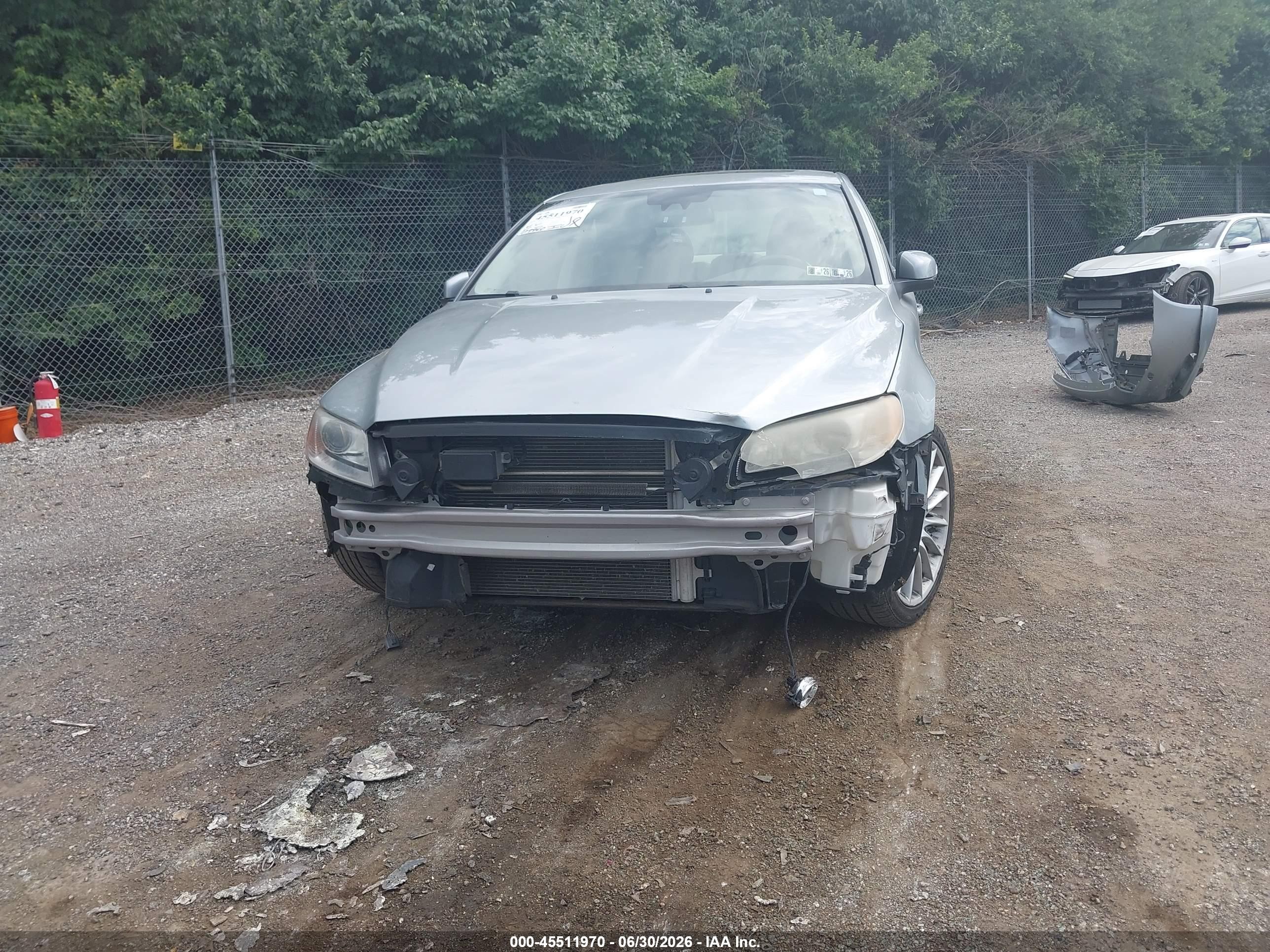 2009 Volvo S80 V8 Silver vin: YV1AR852391098834