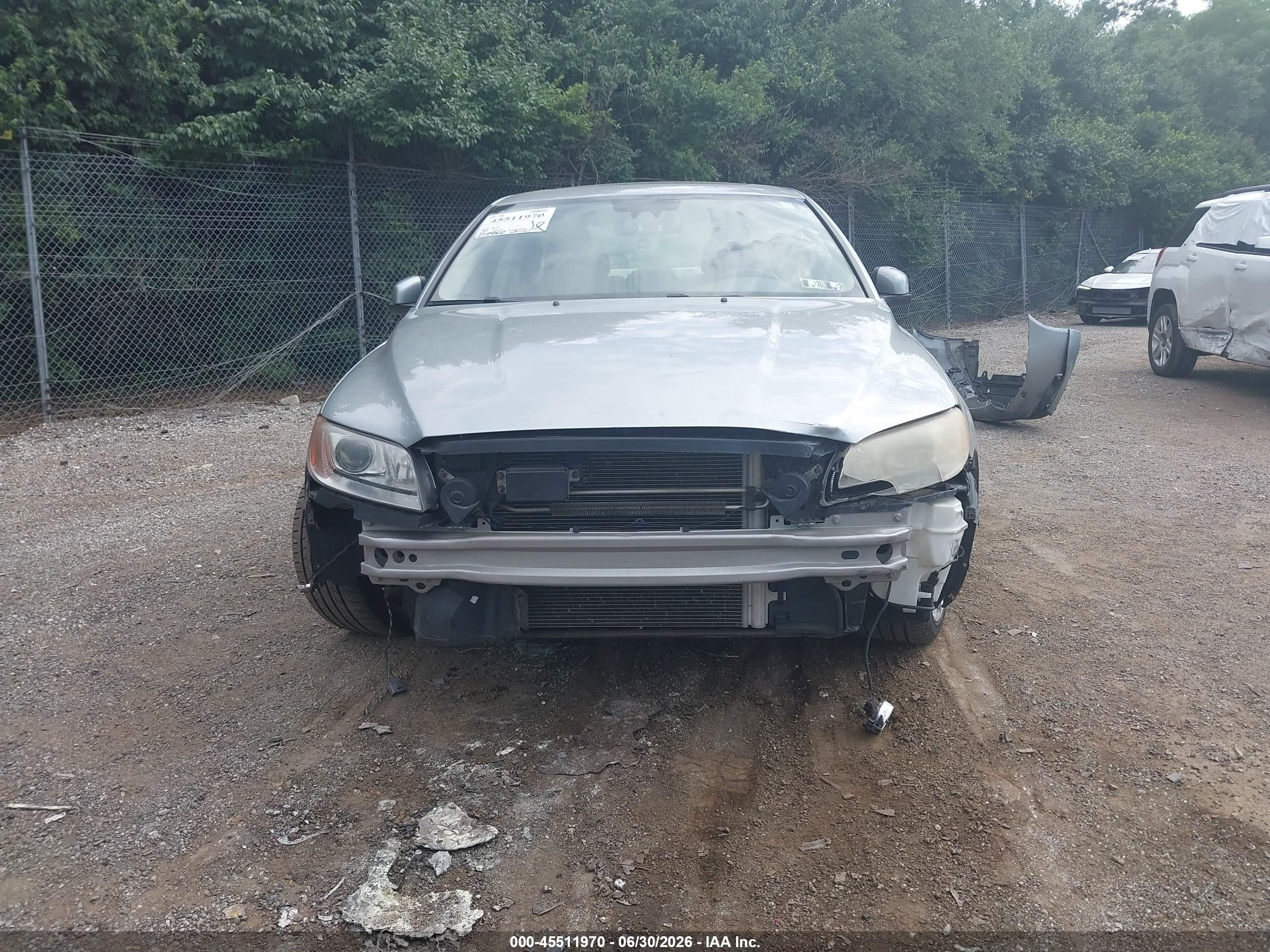 2009 Volvo S80 V8 Silver vin: YV1AR852391098834