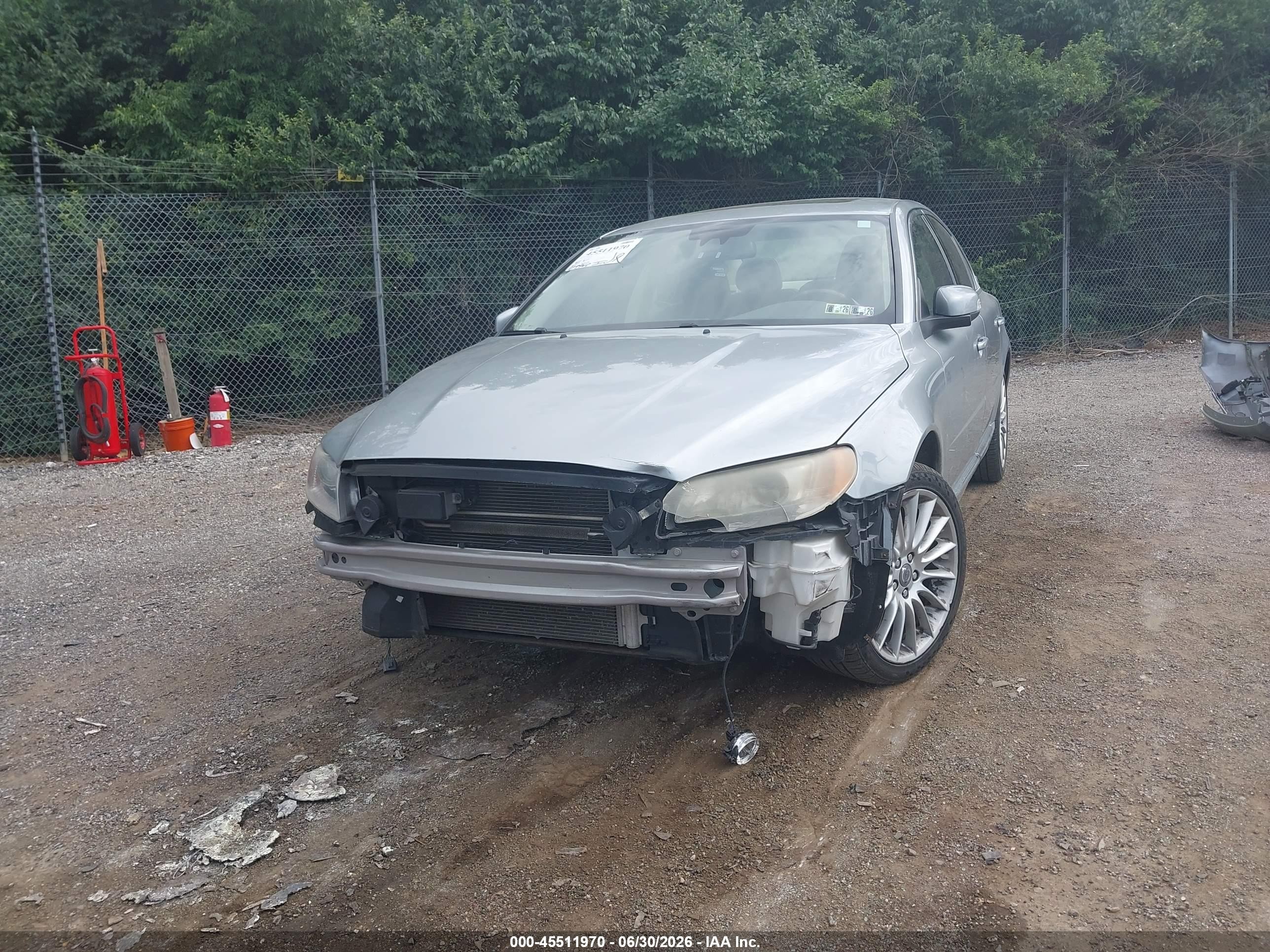2009 Volvo S80 V8 Silver vin: YV1AR852391098834