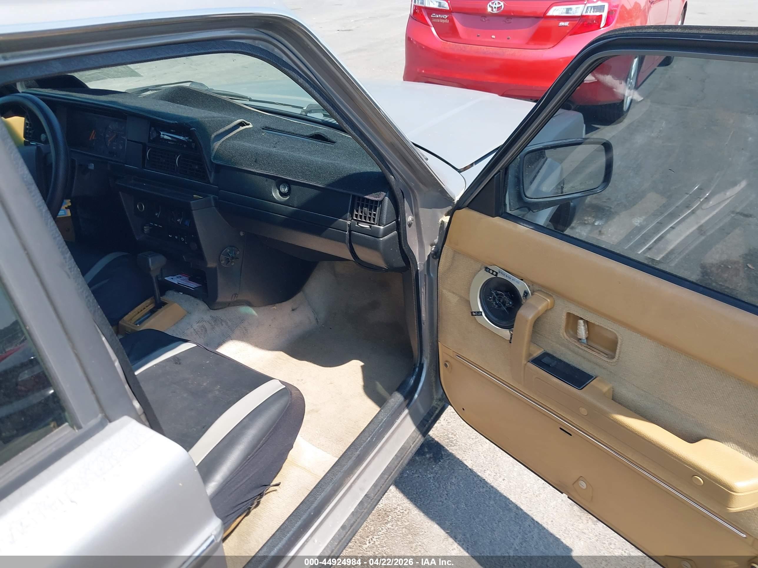 1992 Volvo 240 Gl Gray vin: YV1AS8802N1467286