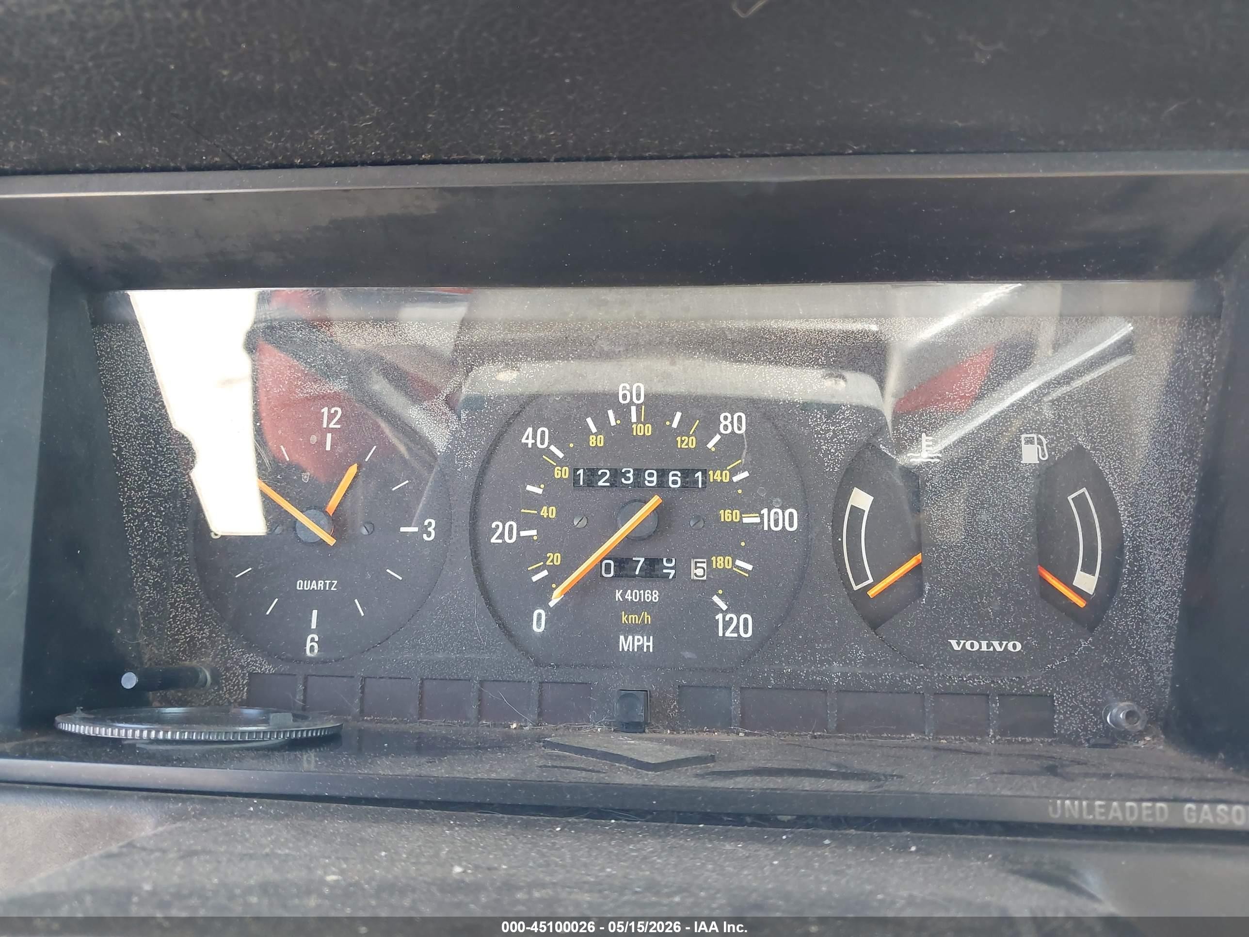 1992 Volvo 240 Gl Black vin: YV1AS8803N1460279