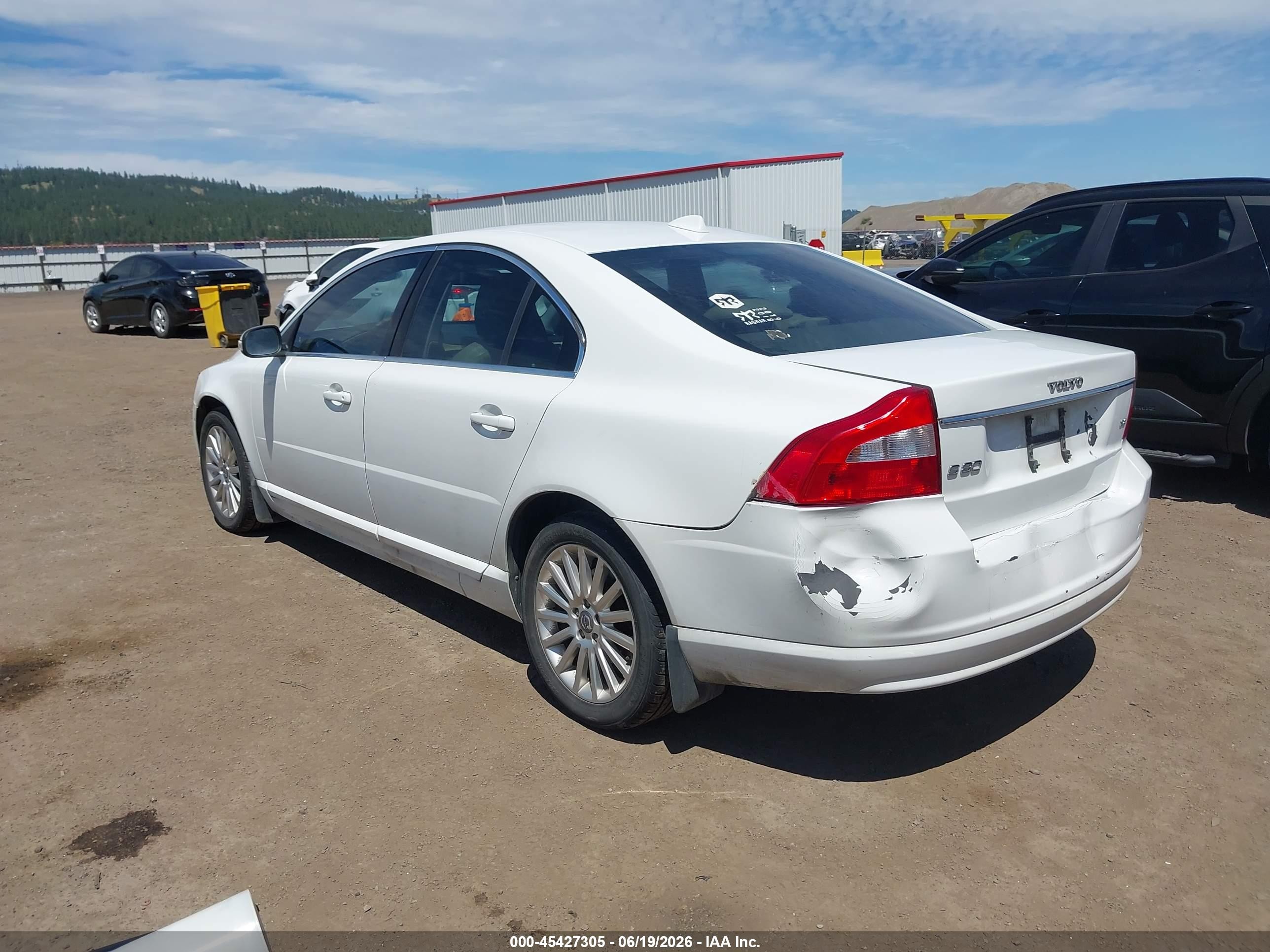 2007 Volvo S80 3.2 White vin: YV1AS982071030462