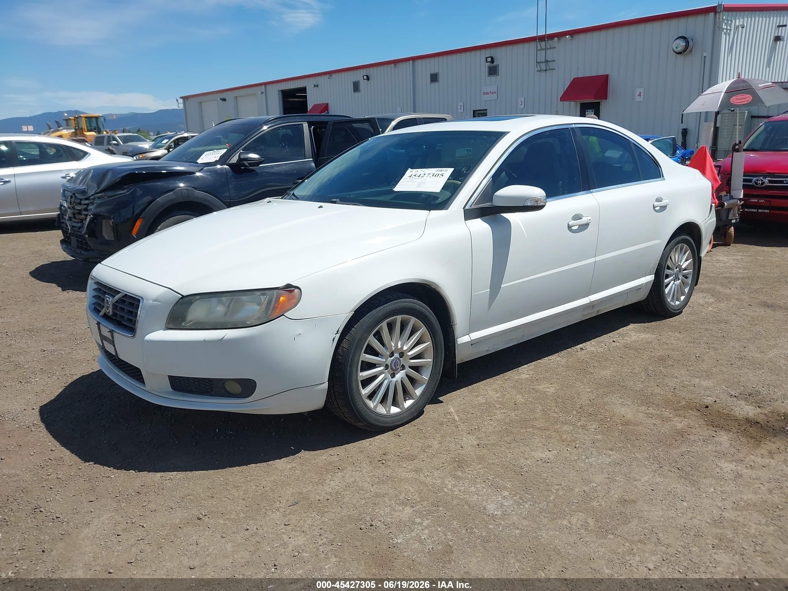 2007 Volvo S80 3.2 White vin: YV1AS982071030462