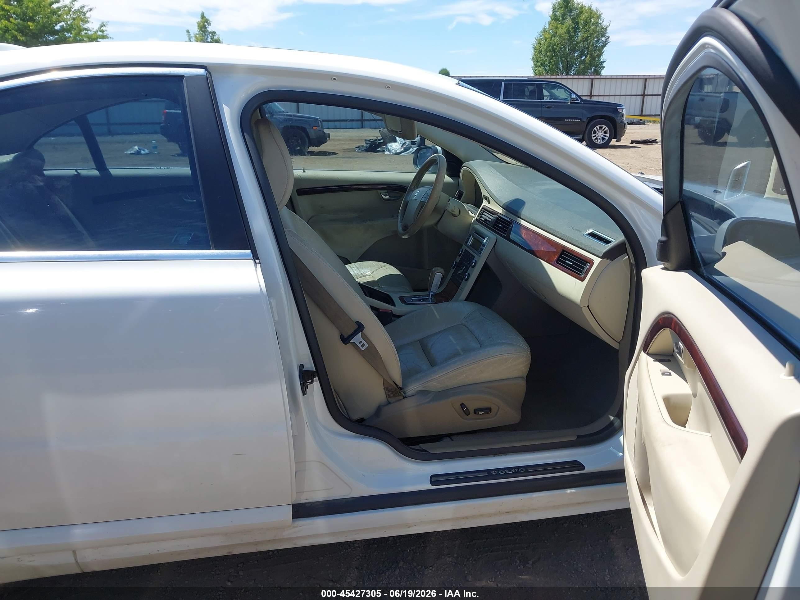 2007 Volvo S80 3.2 White vin: YV1AS982071030462