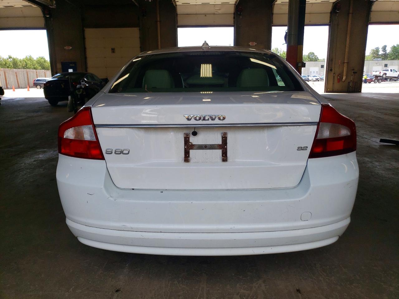 2007 Volvo S80 3.2 White vin: YV1AS982071039176