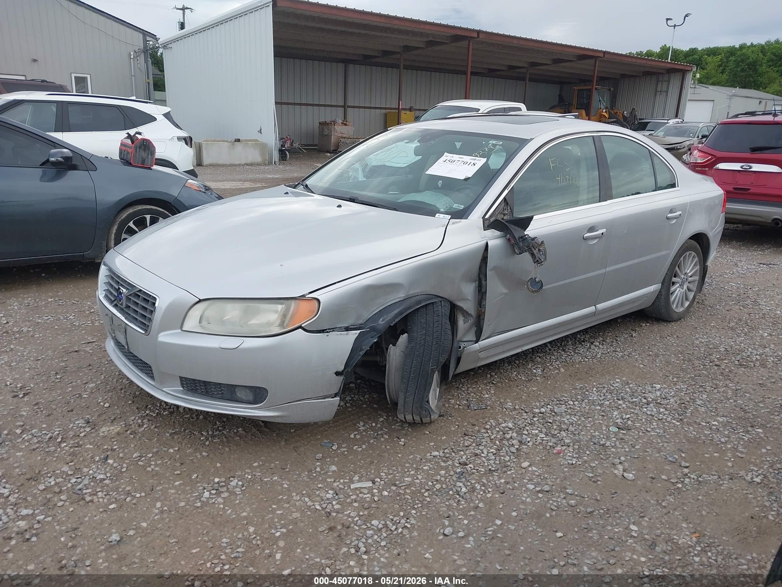2008 Volvo S80 3.2 Silver vin: YV1AS982081079274