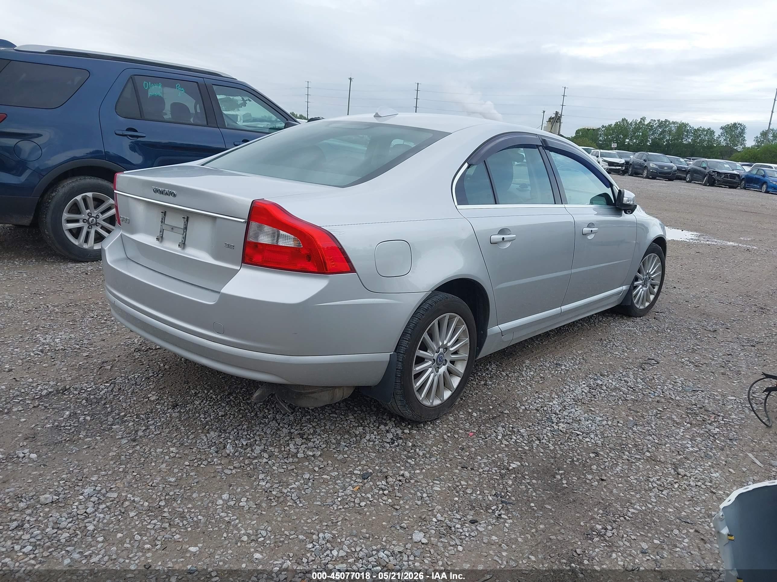 2008 Volvo S80 3.2 Silver vin: YV1AS982081079274