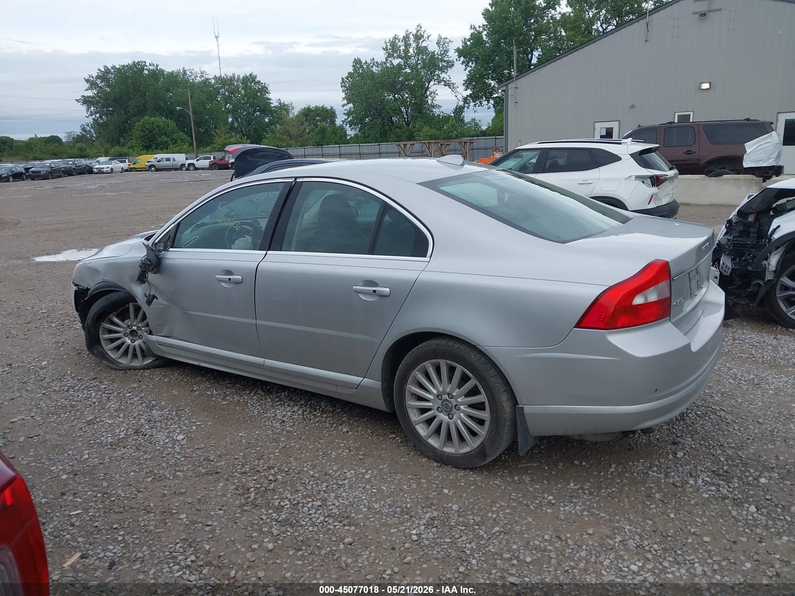 2008 Volvo S80 3.2 Silver vin: YV1AS982081079274