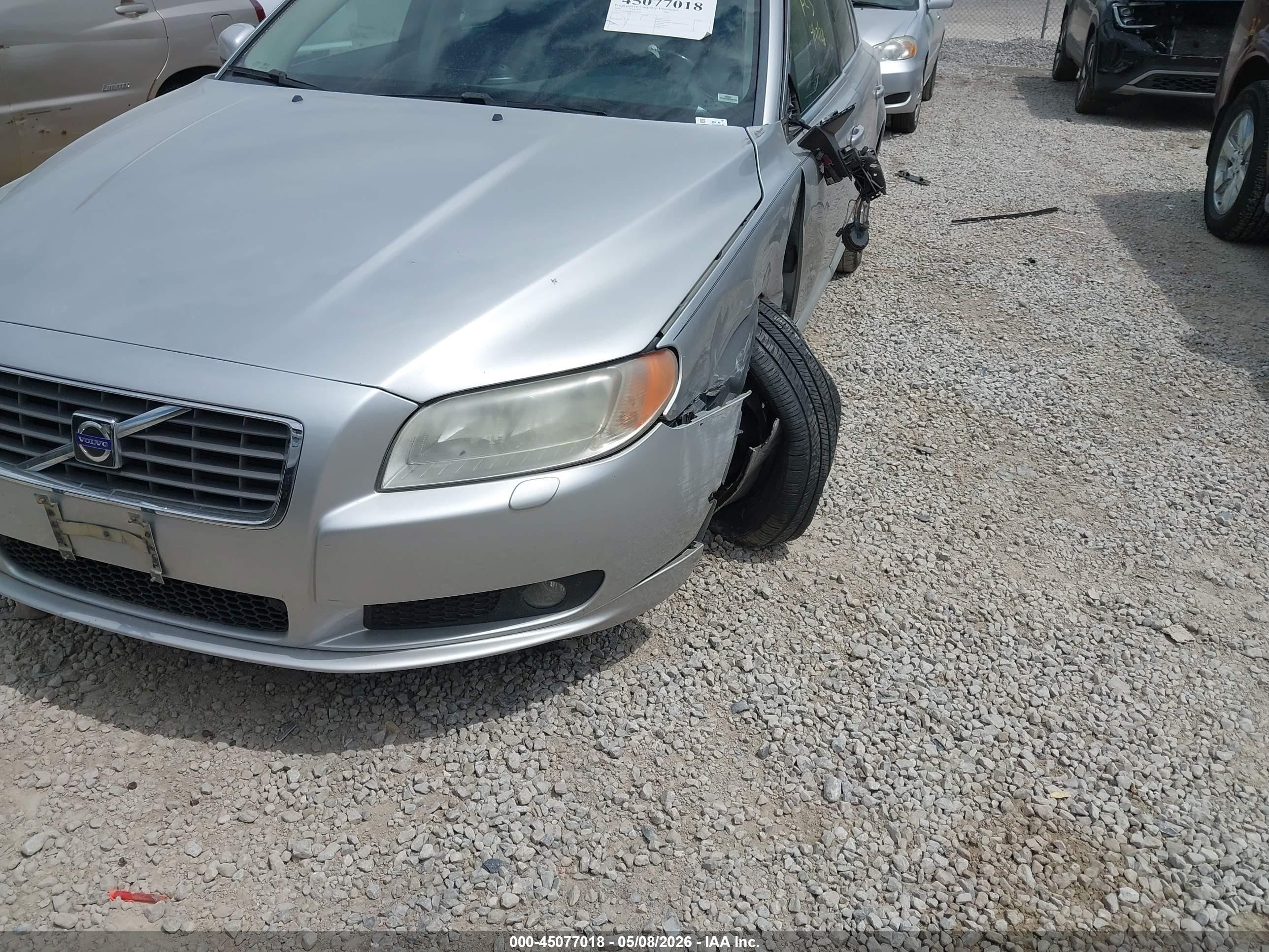 2008 Volvo S80 3.2 Silver vin: YV1AS982081079274