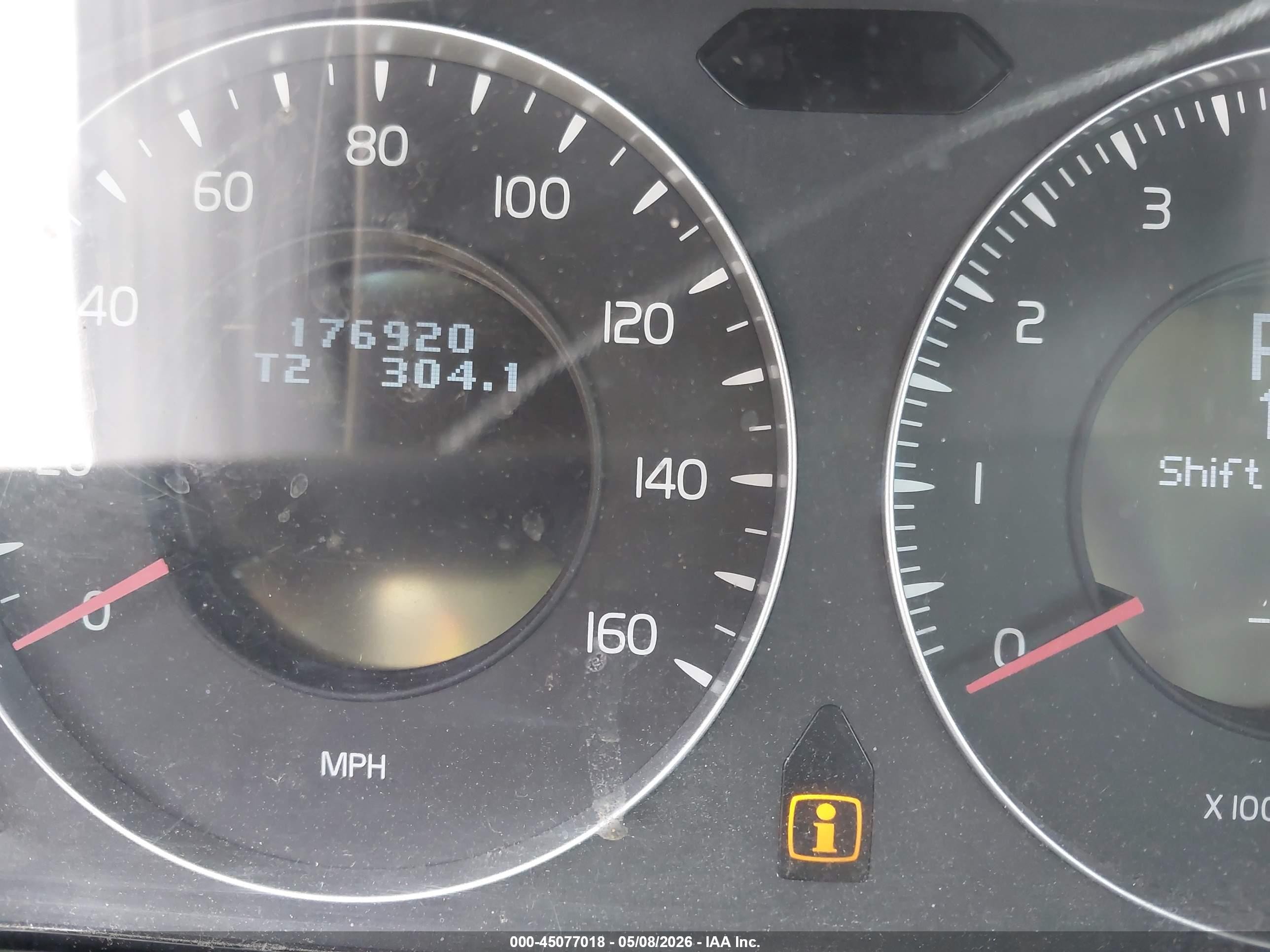 2008 Volvo S80 3.2 Silver vin: YV1AS982081079274