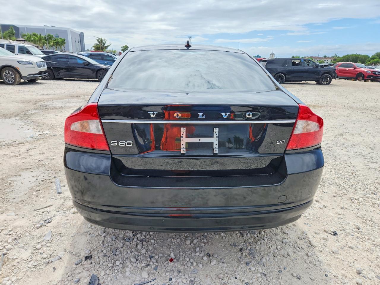 2009 Volvo S80 3.2 Black vin: YV1AS982091102196