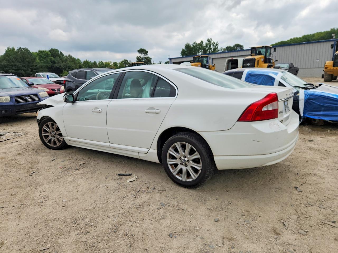 2009 Volvo S80 3.2 White vin: YV1AS982091104529
