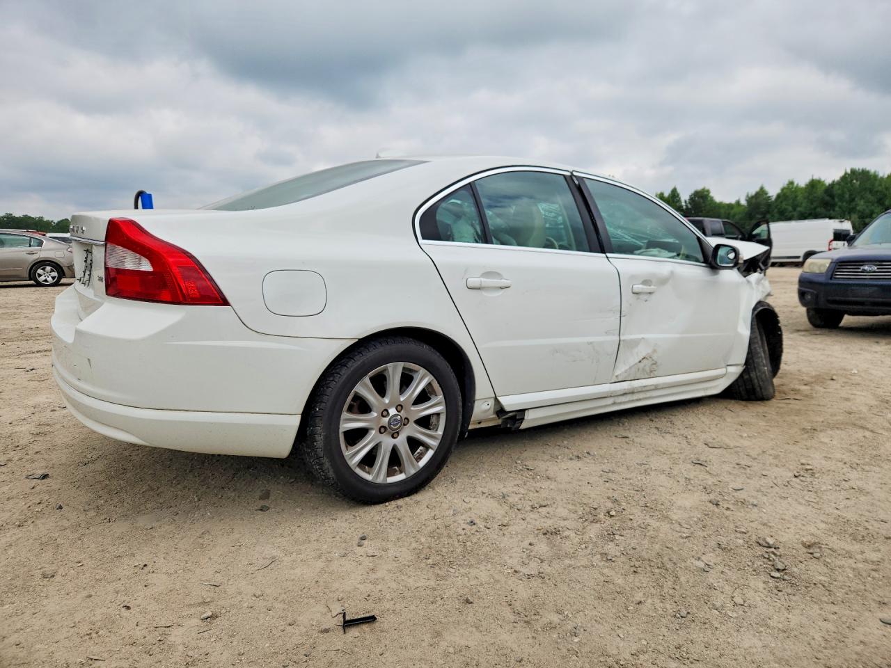 2009 Volvo S80 3.2 White vin: YV1AS982091104529