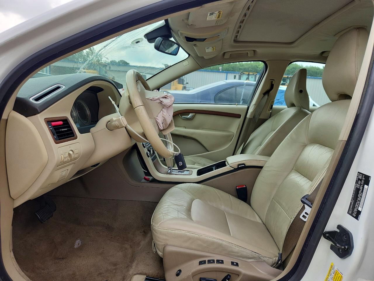2009 Volvo S80 3.2 White vin: YV1AS982091104529
