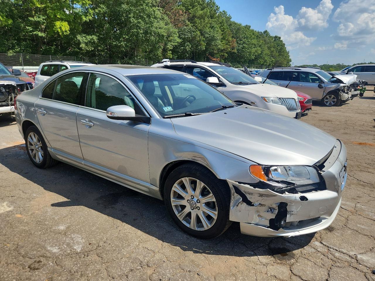 2009 Volvo S80 3.2 Silver vin: YV1AS982091106443