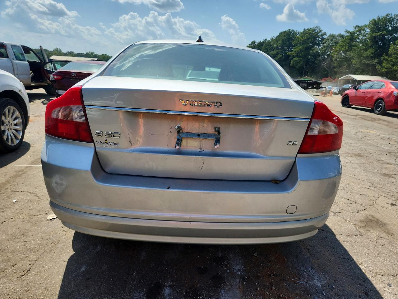 2009 Volvo S80 3.2 Silver vin: YV1AS982091106443