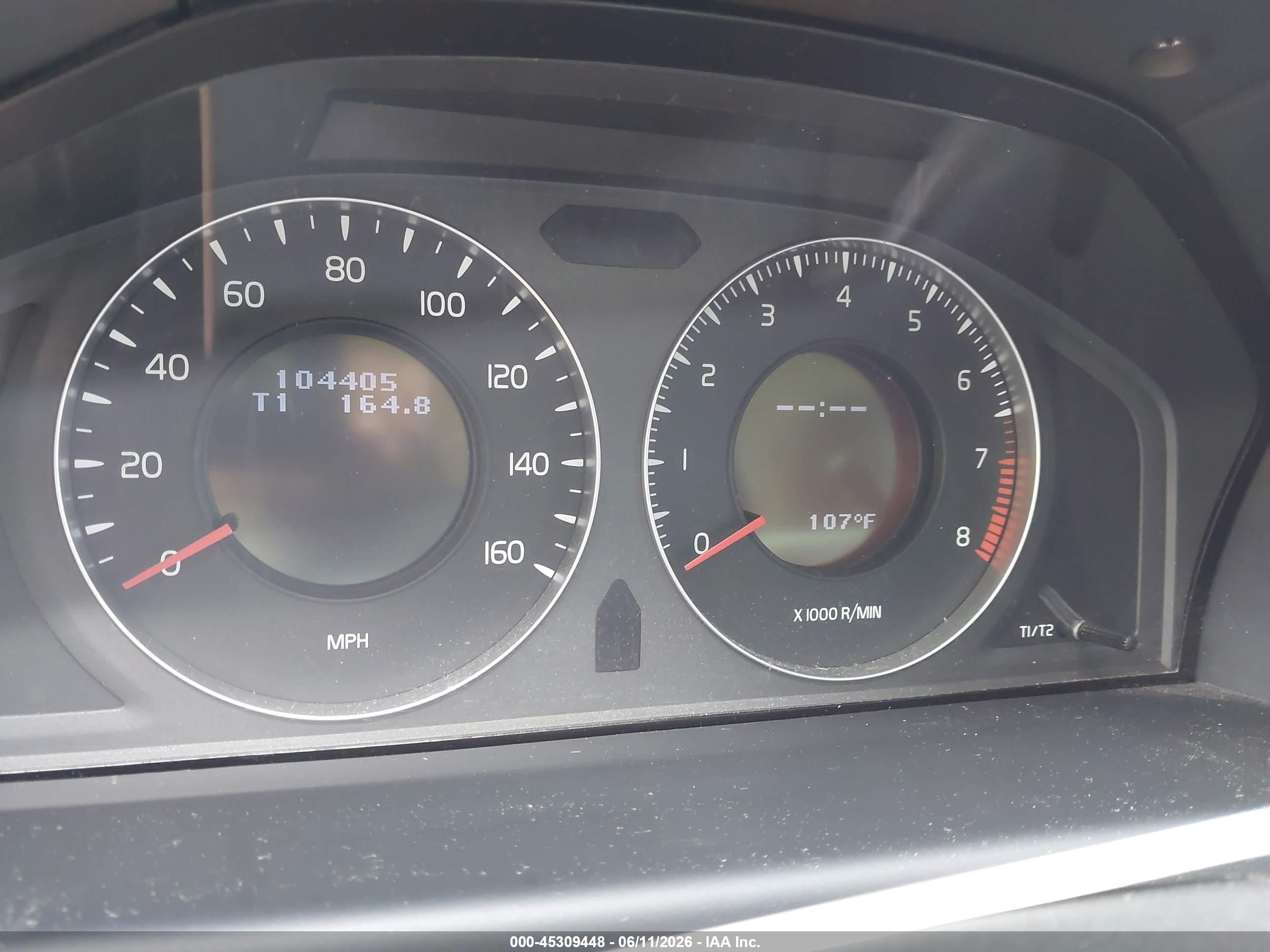 2008 Volvo S80 3.2 Серый vin: YV1AS982181055260