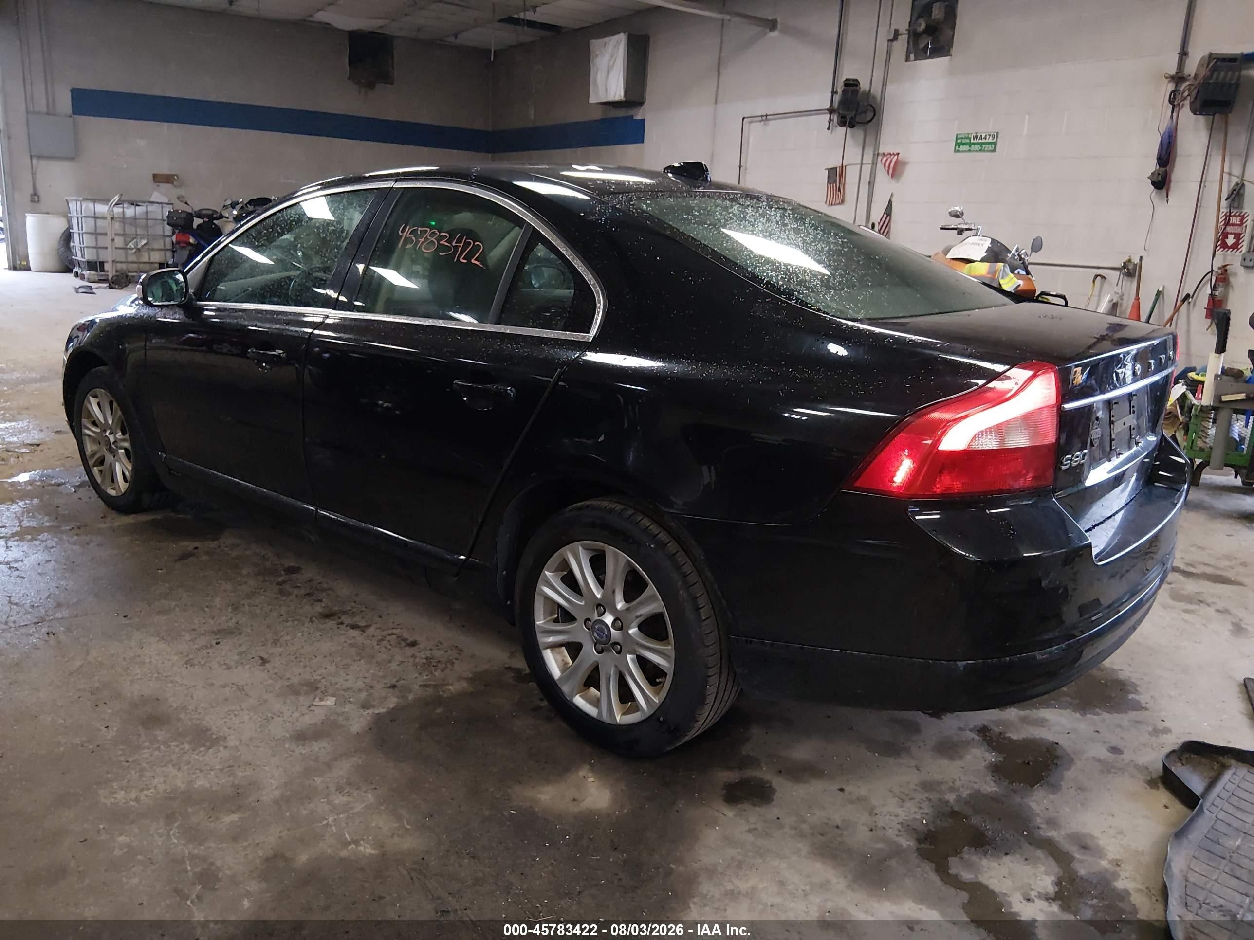 2009 Volvo S80 3.2 Black vin: YV1AS982191103311