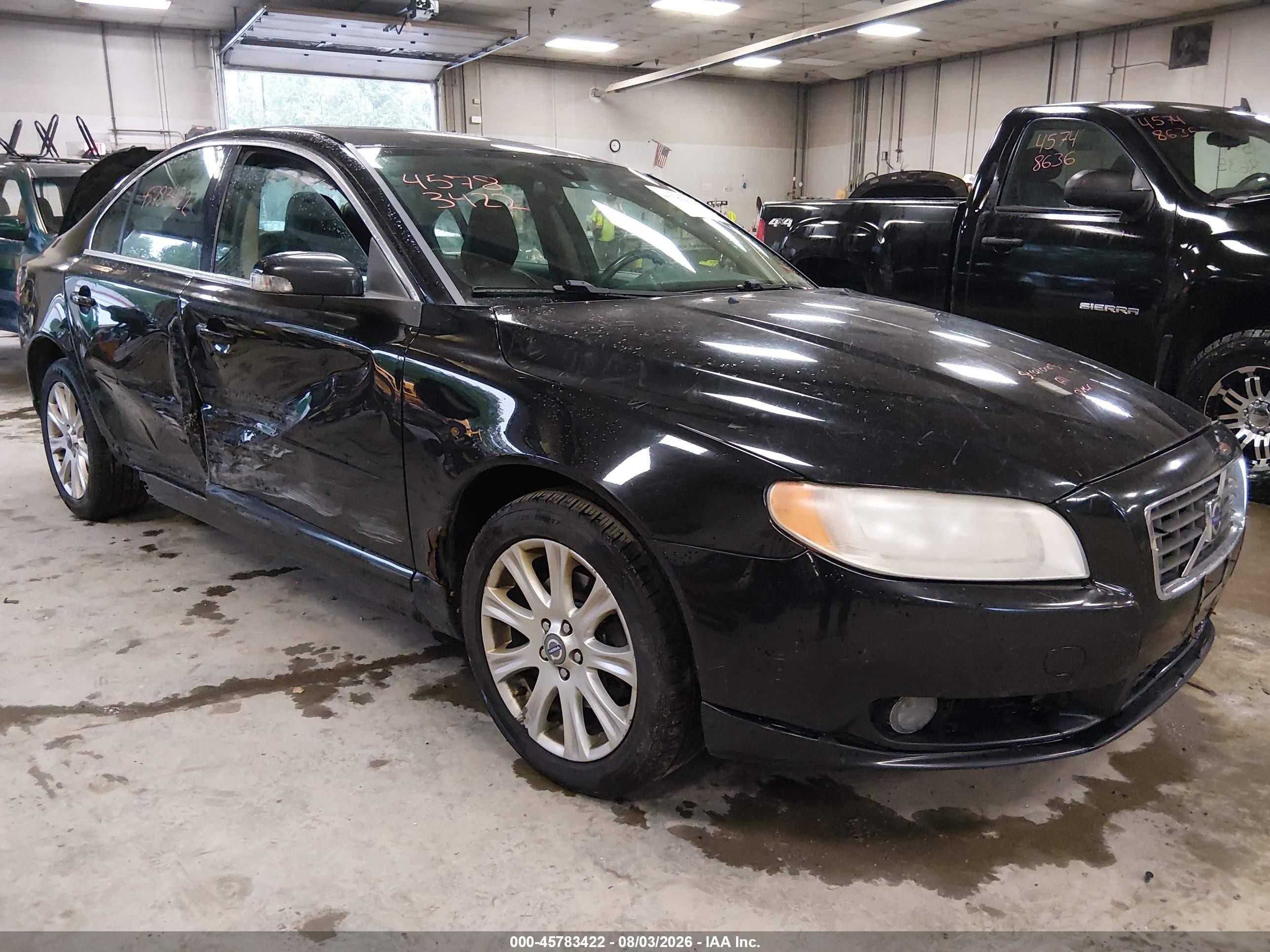 2009 Volvo S80 3.2 Black vin: YV1AS982191103311
