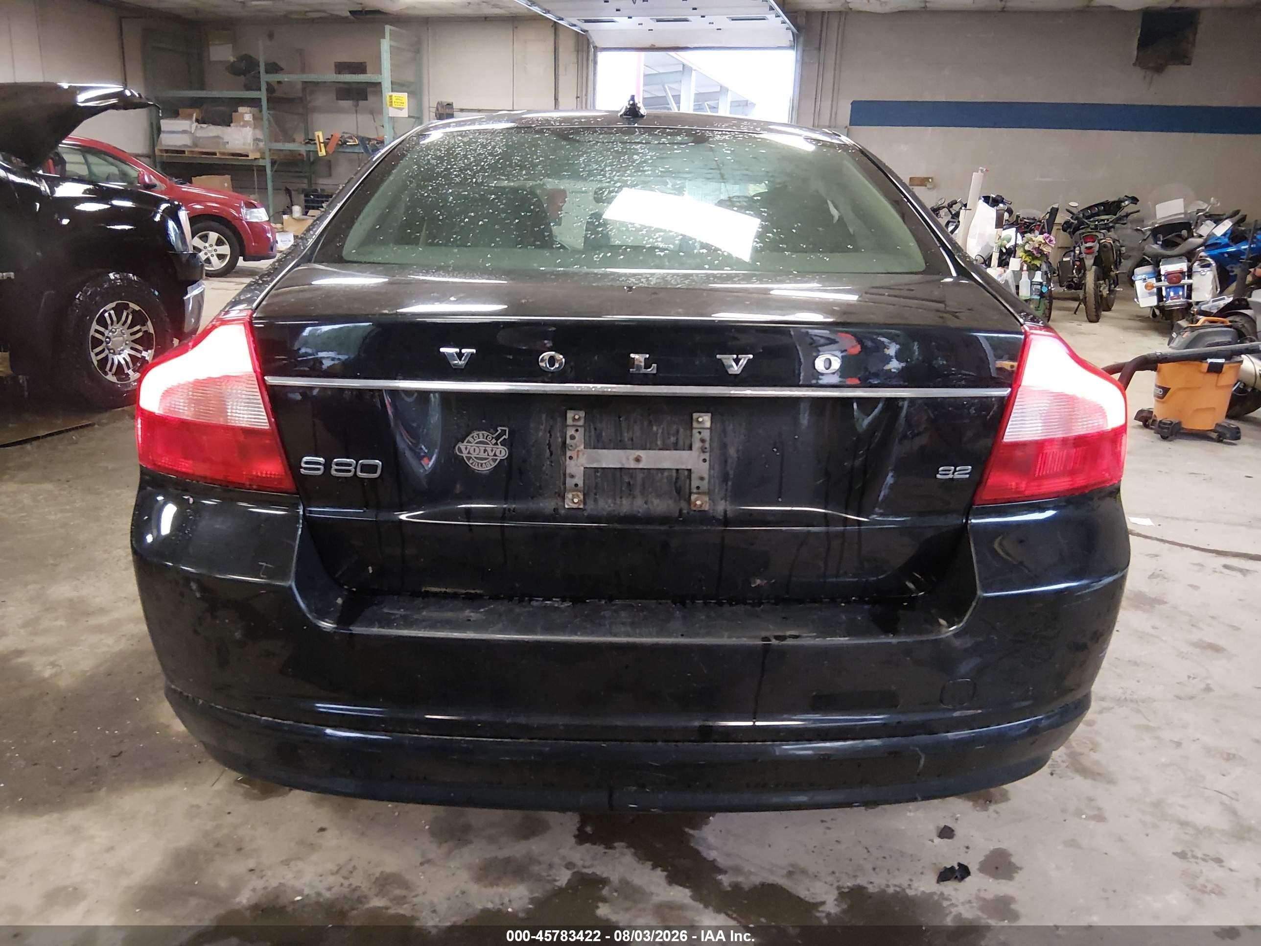 2009 Volvo S80 3.2 Black vin: YV1AS982191103311