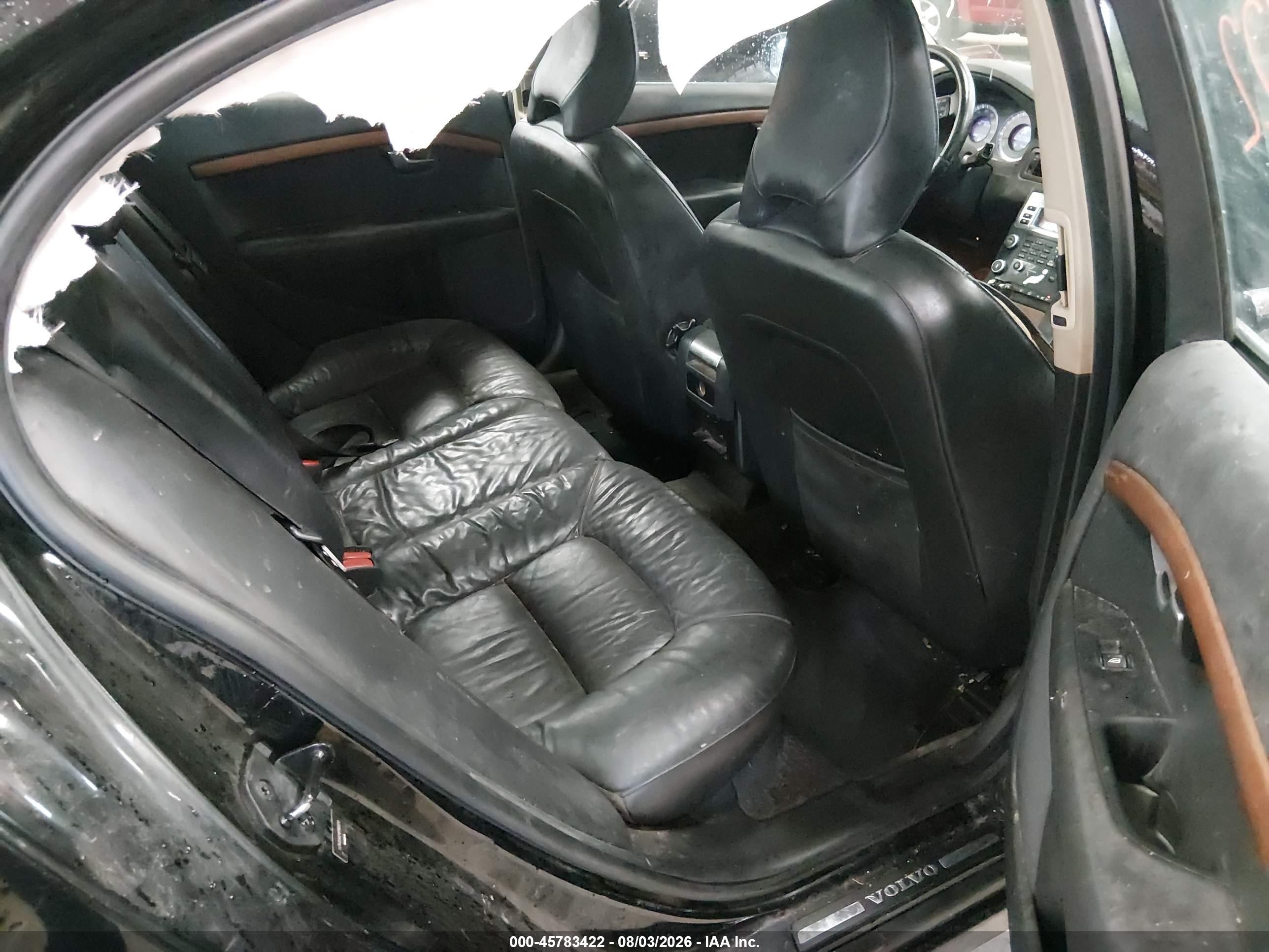 2009 Volvo S80 3.2 Black vin: YV1AS982191103311