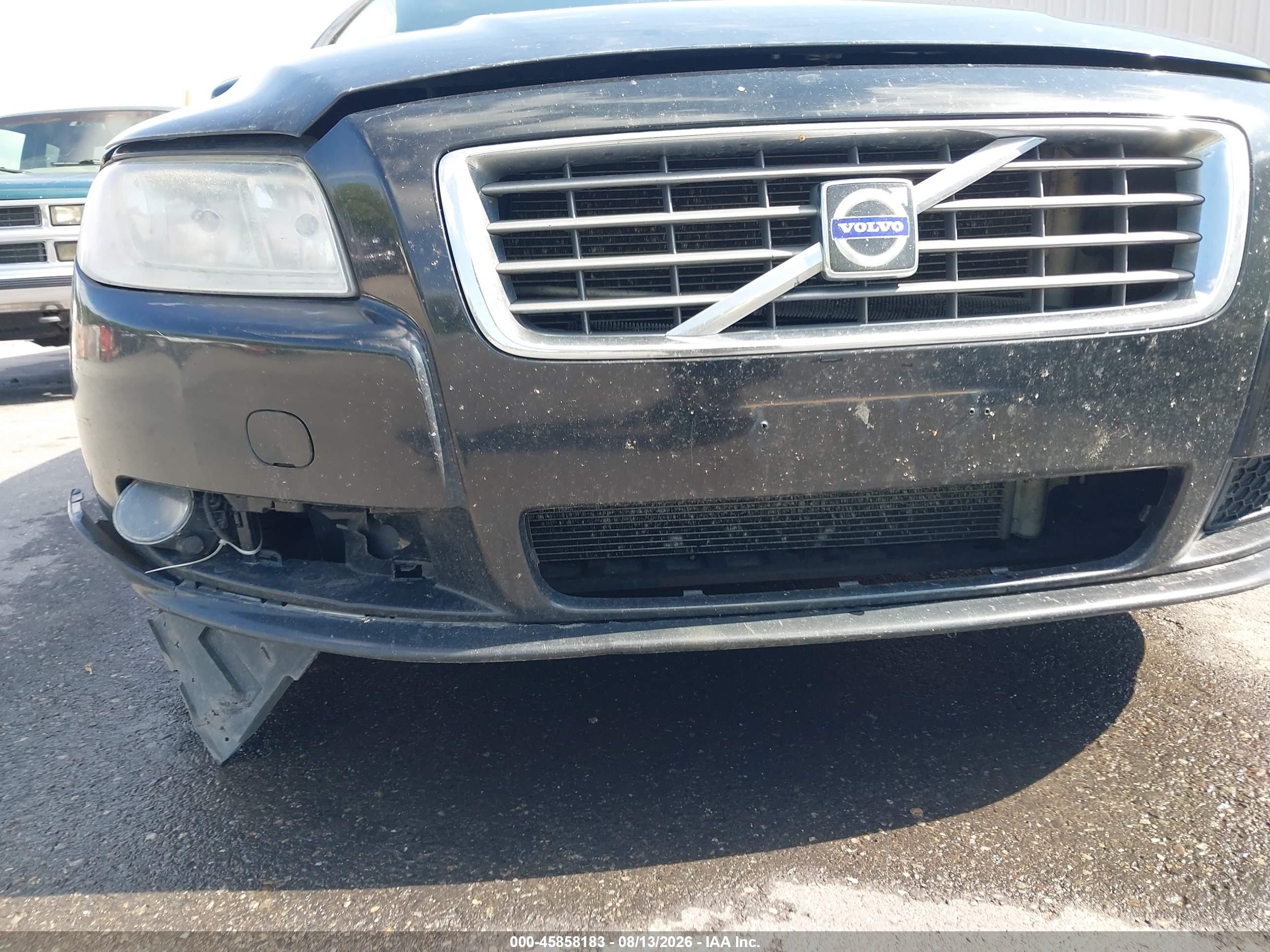 2008 Volvo S80 3.2l Black vin: YV1AS982281070365